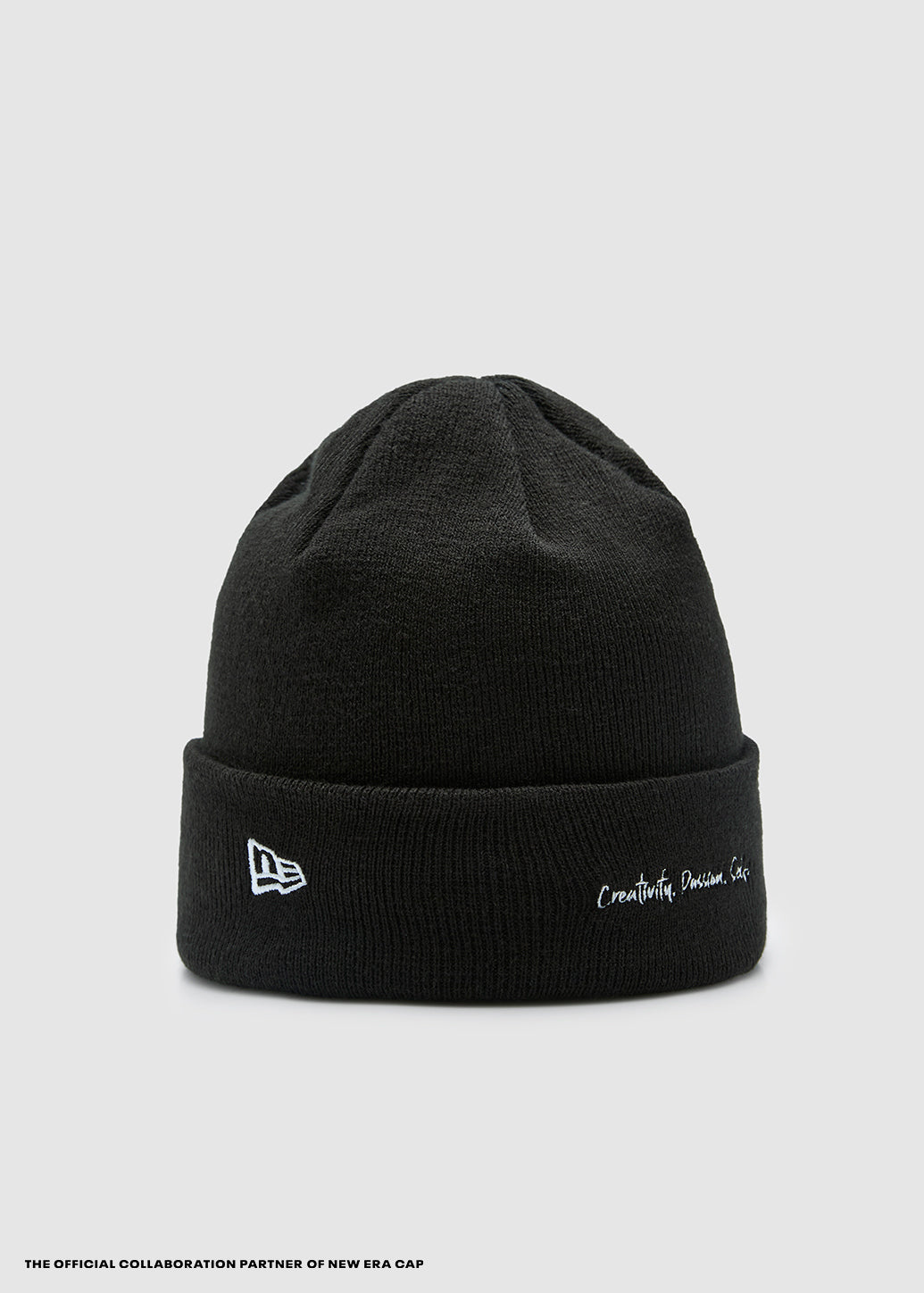 NEW ERA x CPS BLACK BEANIE