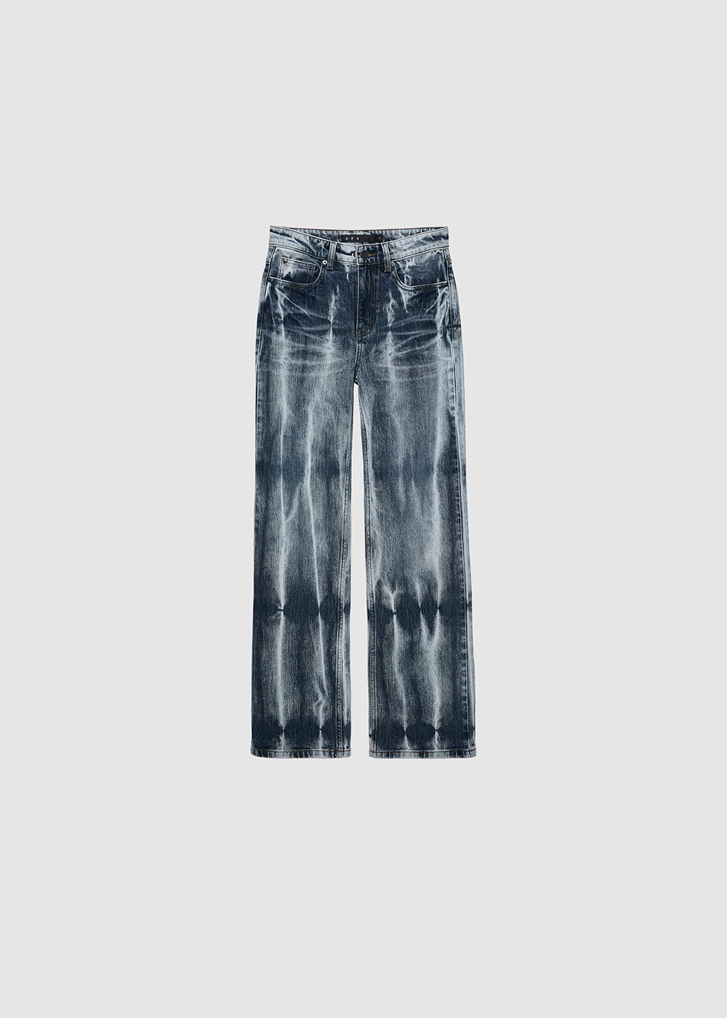 EFFECT STRAIGHT-LEG JEANS