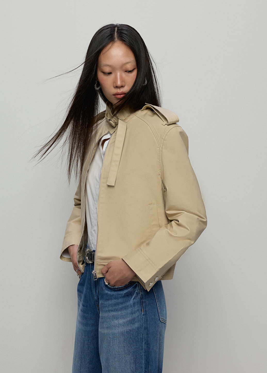 OVERSIZED KHAKI JACKET