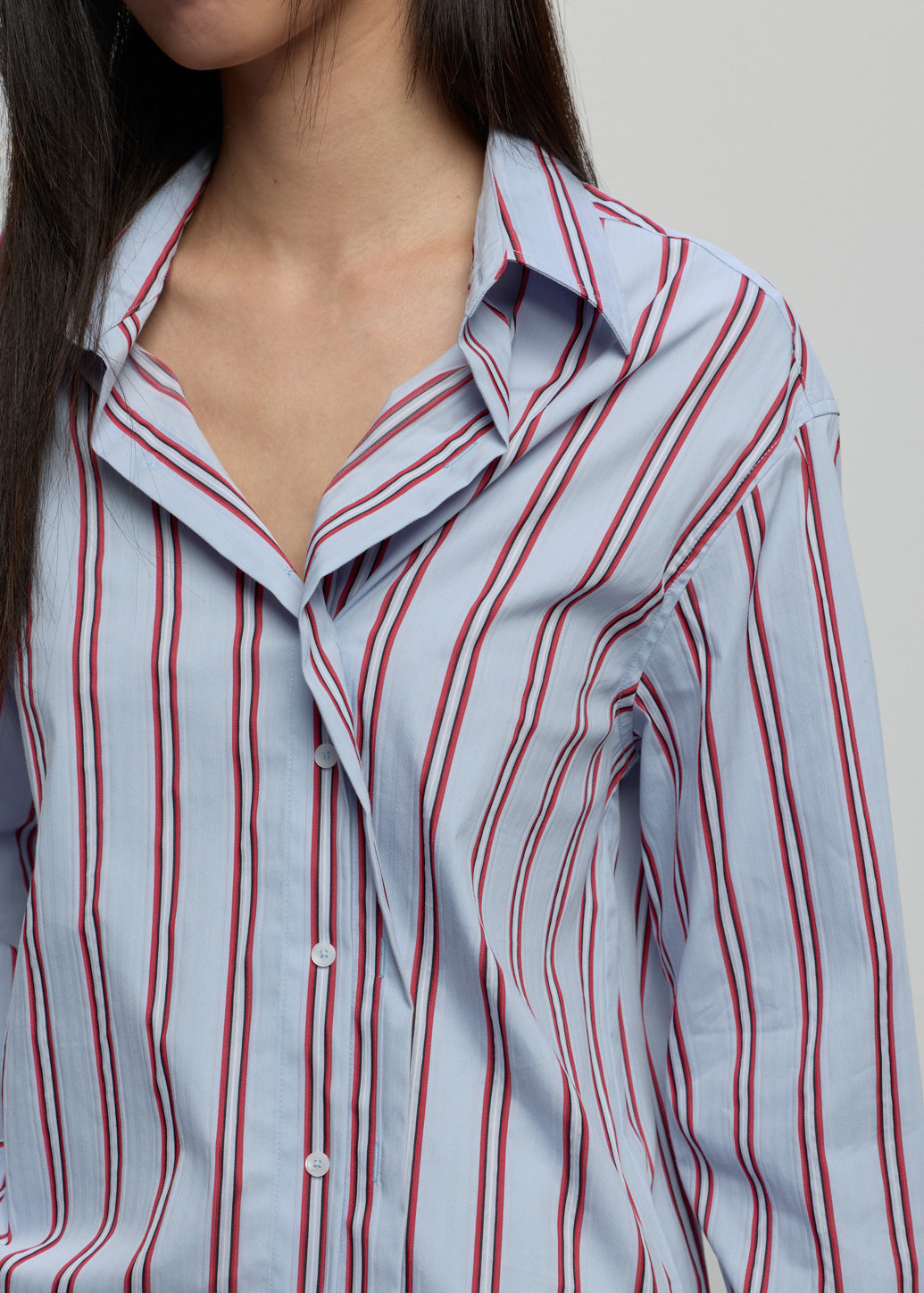 STRIPE OVERSIZED SHIRT