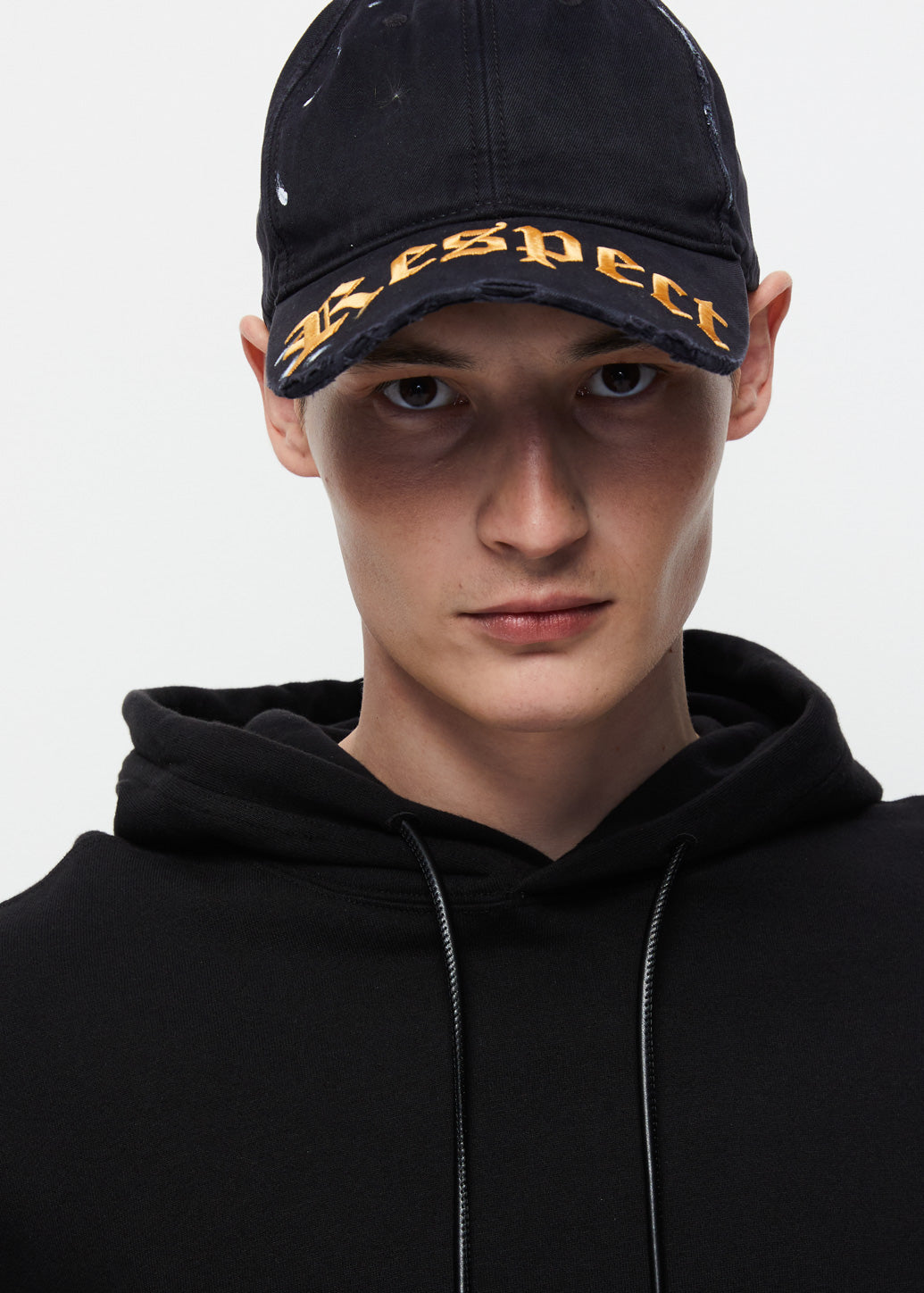 RESPECT EMBROIDERED BASEBALL CAP