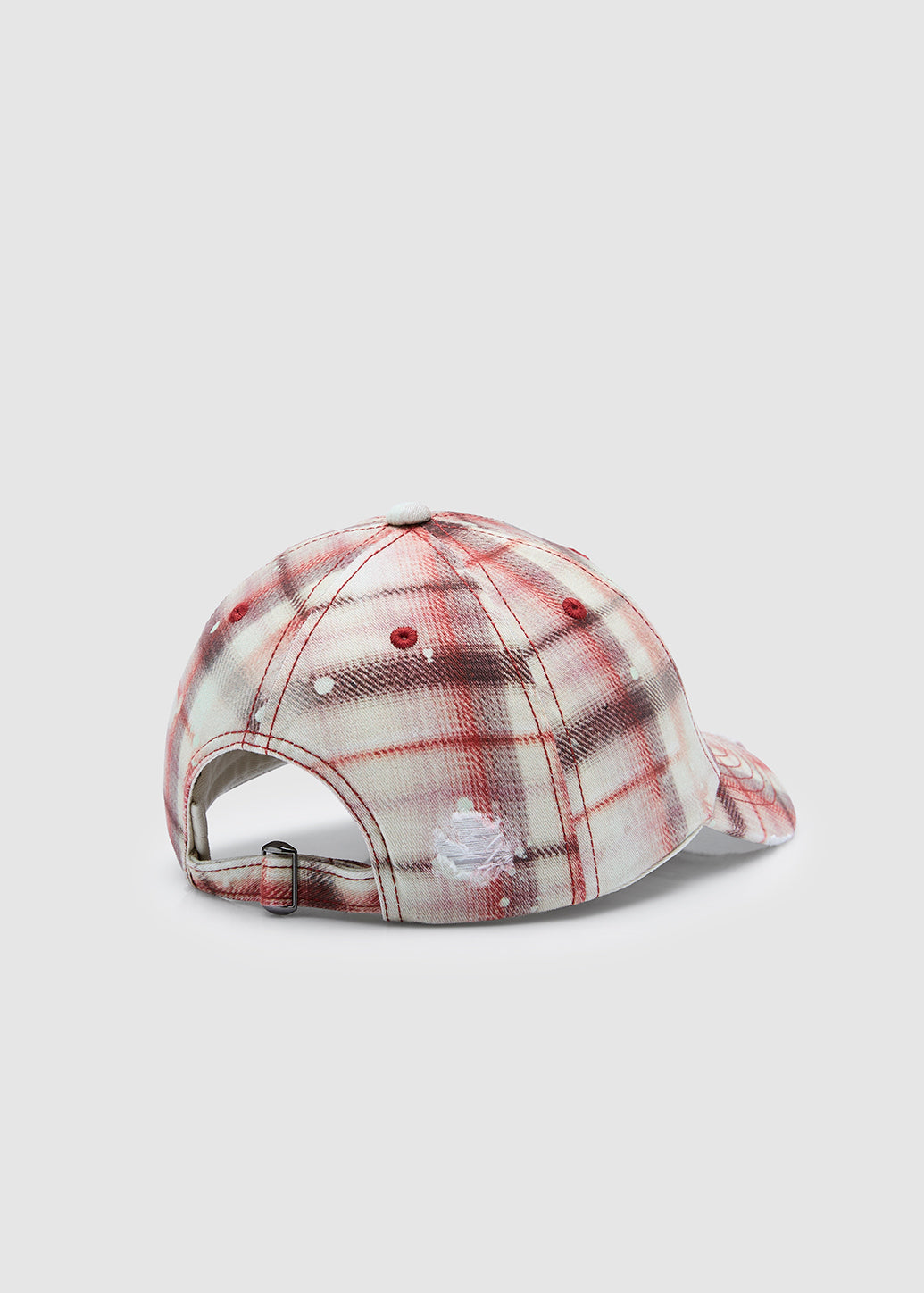 CHECKED BASEBALL CAP