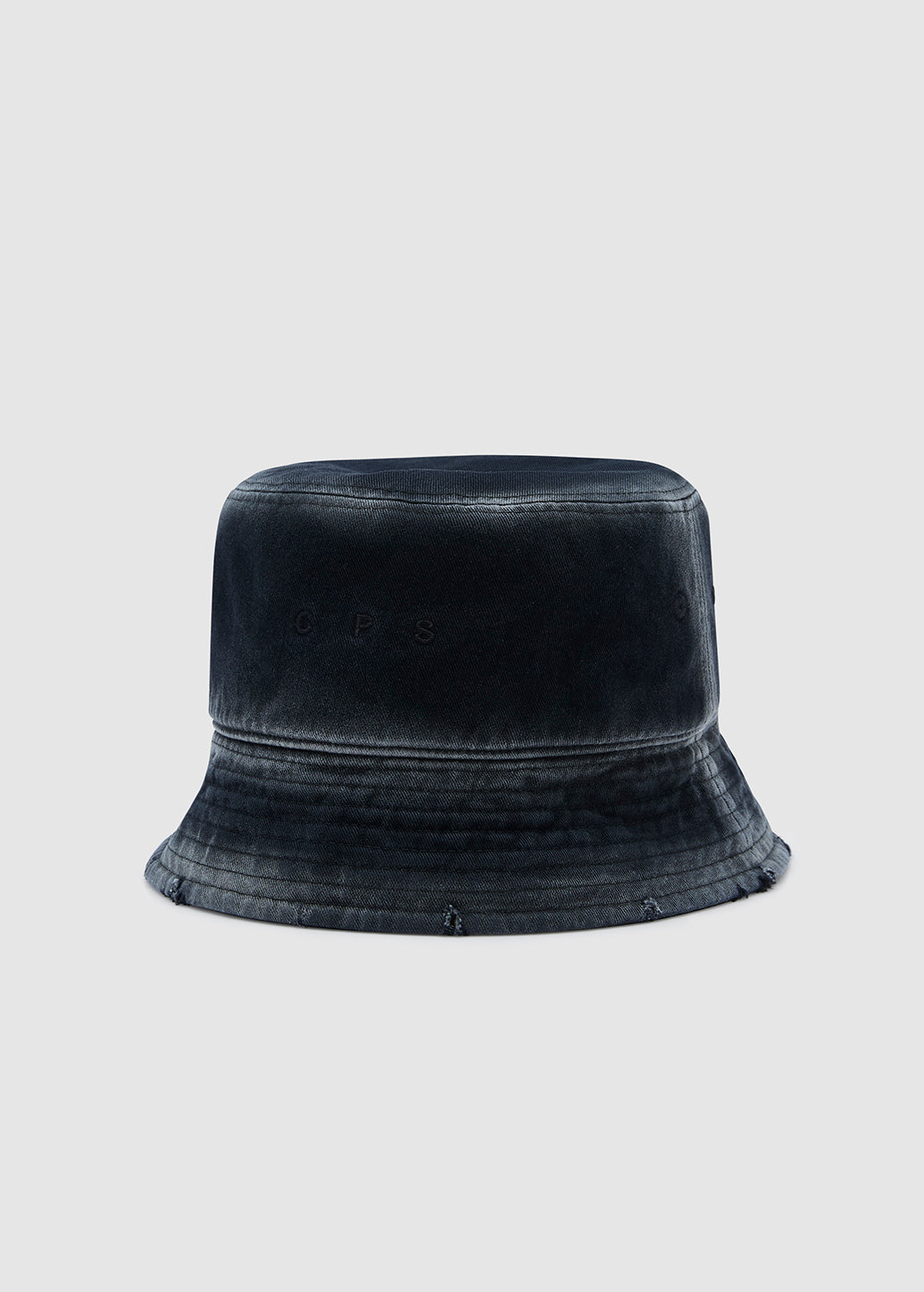 BLACK BUCKET HAT