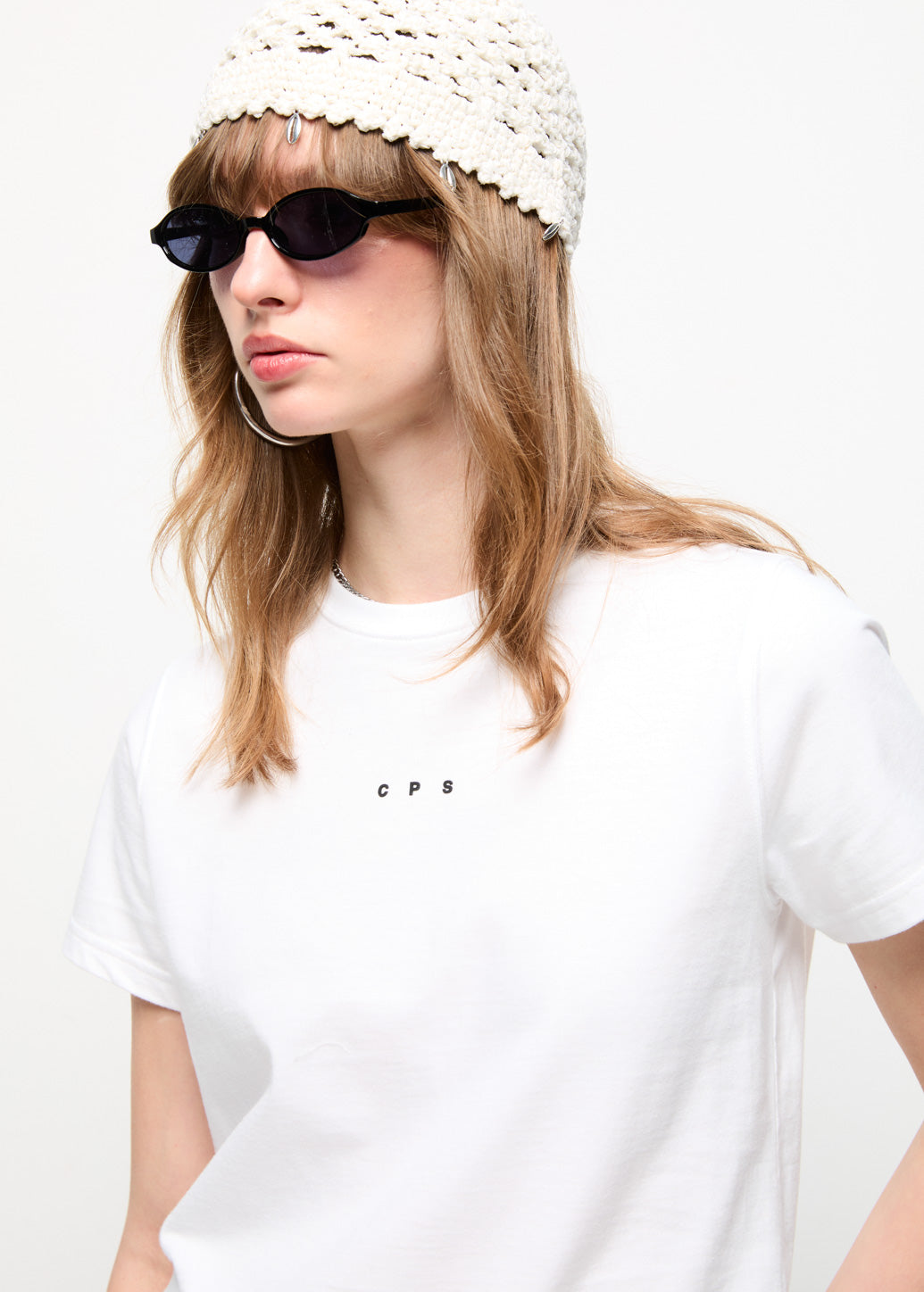 WHITE CROCHET HEADPIECE White / OS