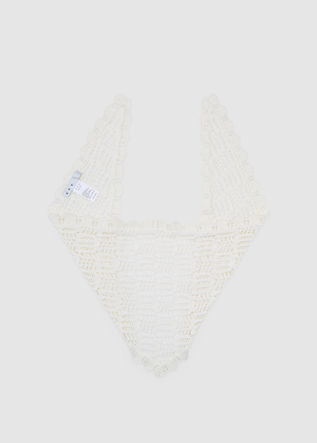 CROCHET TRIANGLE SCARF