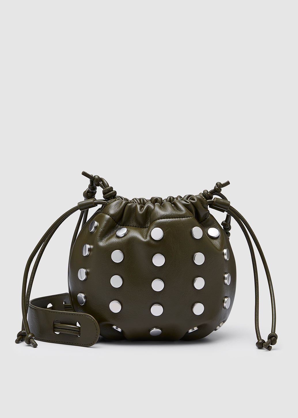 WESTERN STUDDED CROSSBODY BUCKET BAG