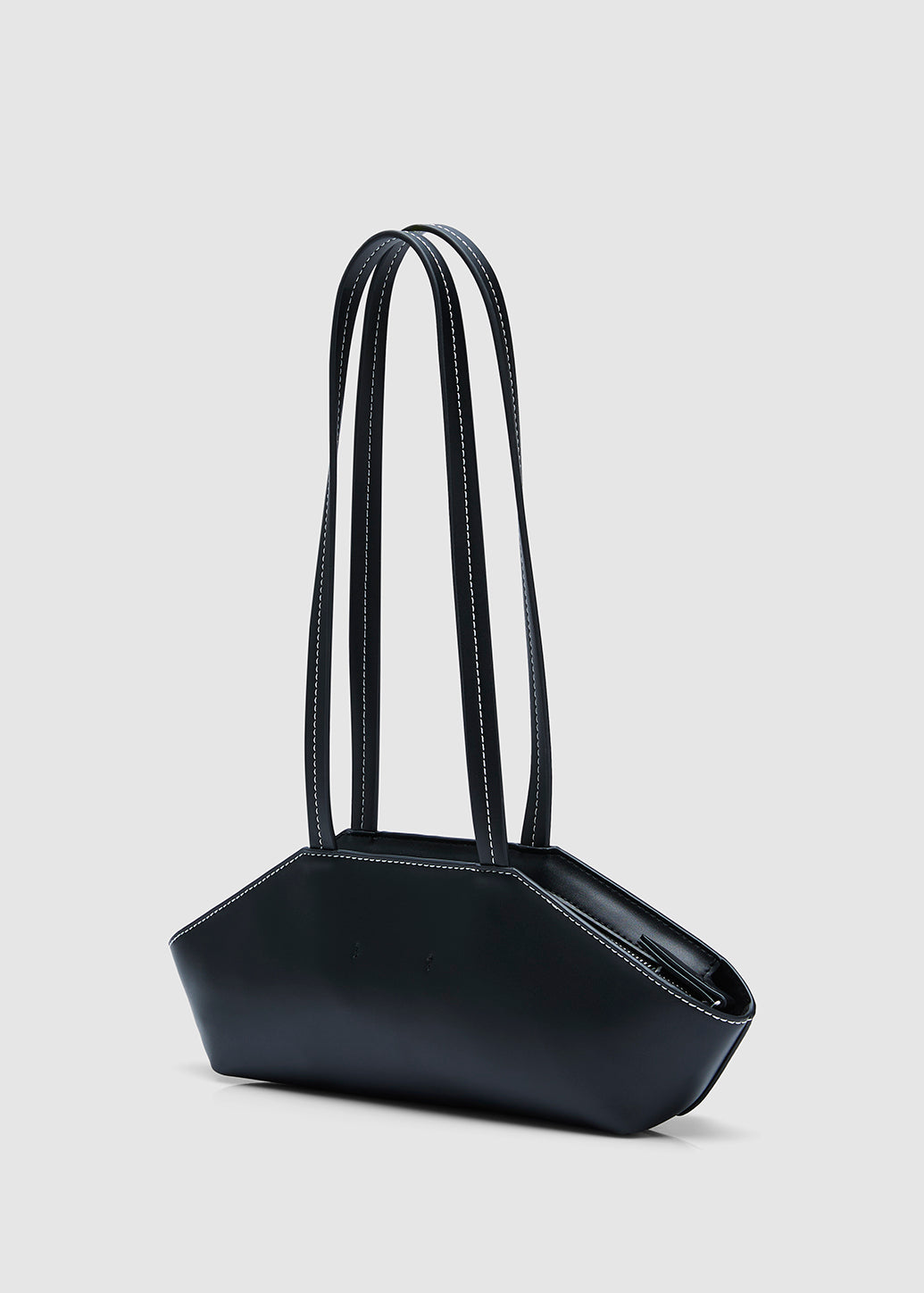 ELONGATED SHOULDER BAG Black / OS