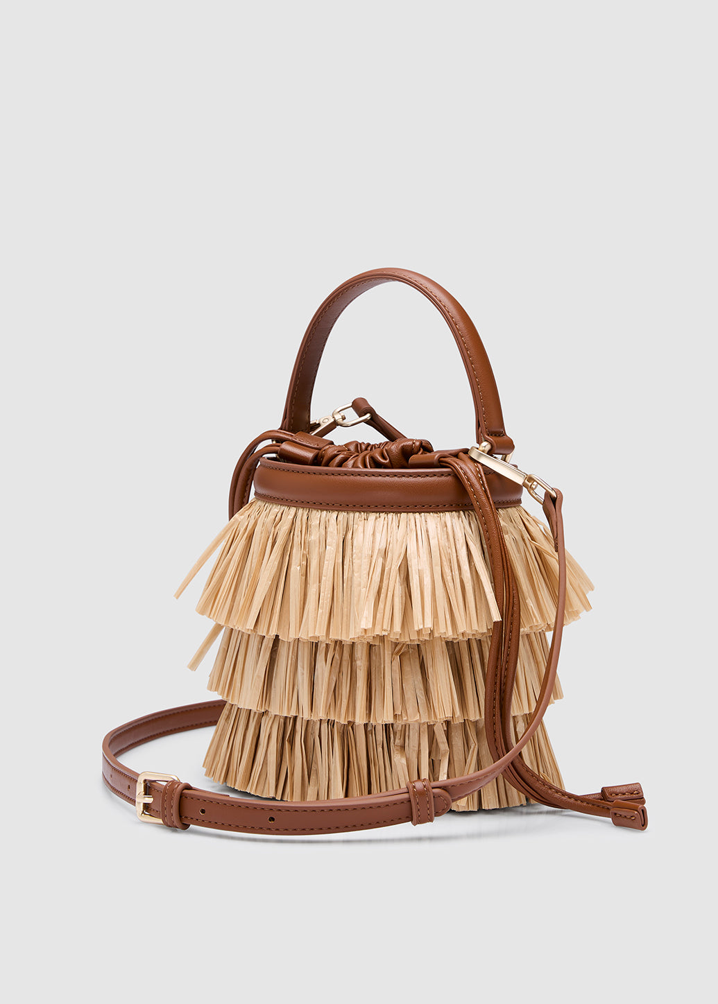 FRINGE BUCKET BAG – C P S Official Store