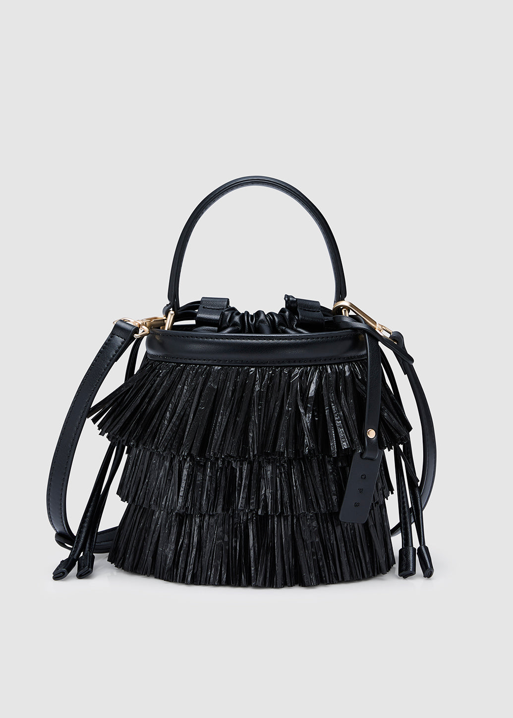 FRINGE BUCKET BAG – C P S Official Store