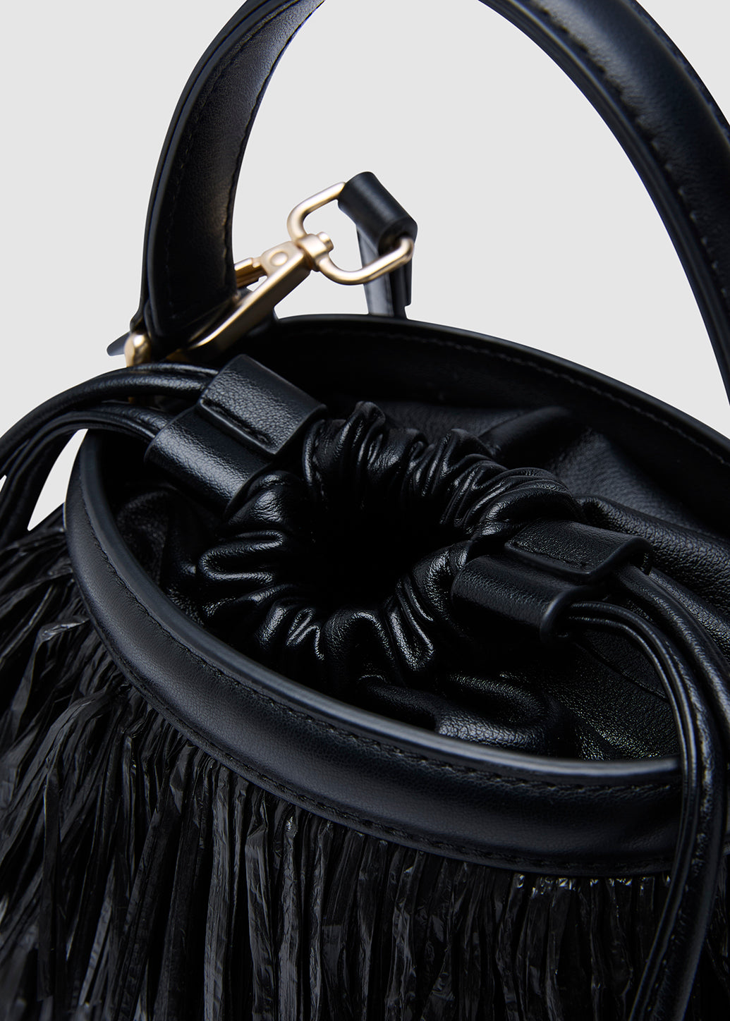 FRINGE BUCKET BAG – C P S Official Store