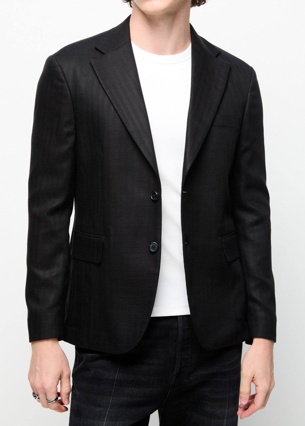 UNFINISHED JACKET SUIT Black / XL