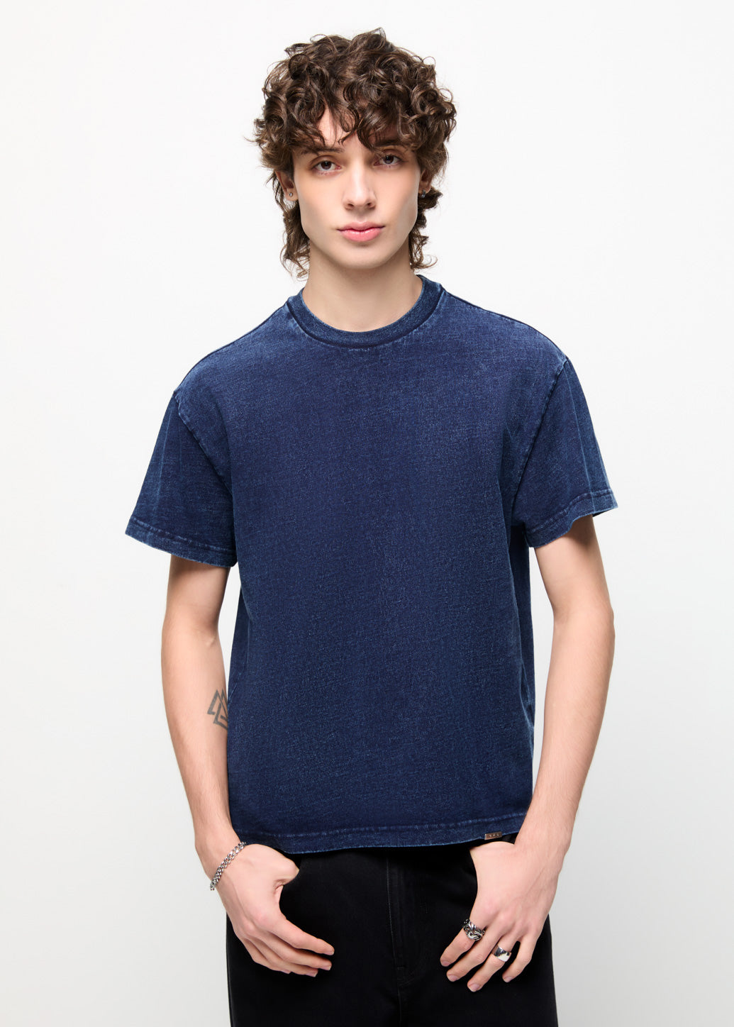 WASHED COTTON TEE