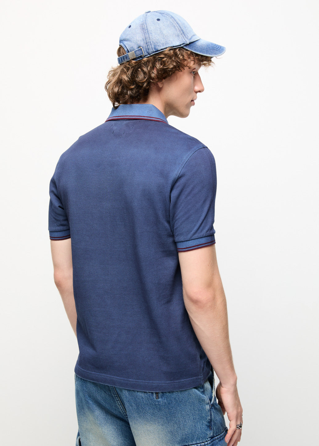 EMBROIDERED LOGO POLO Navy / XL