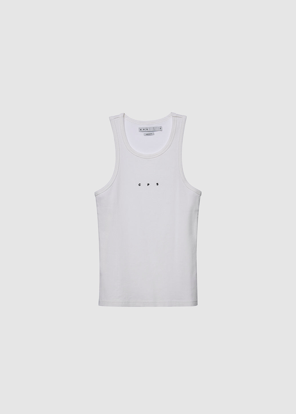 C P S EMBROIDERED LOGO TANK TOP White / XL