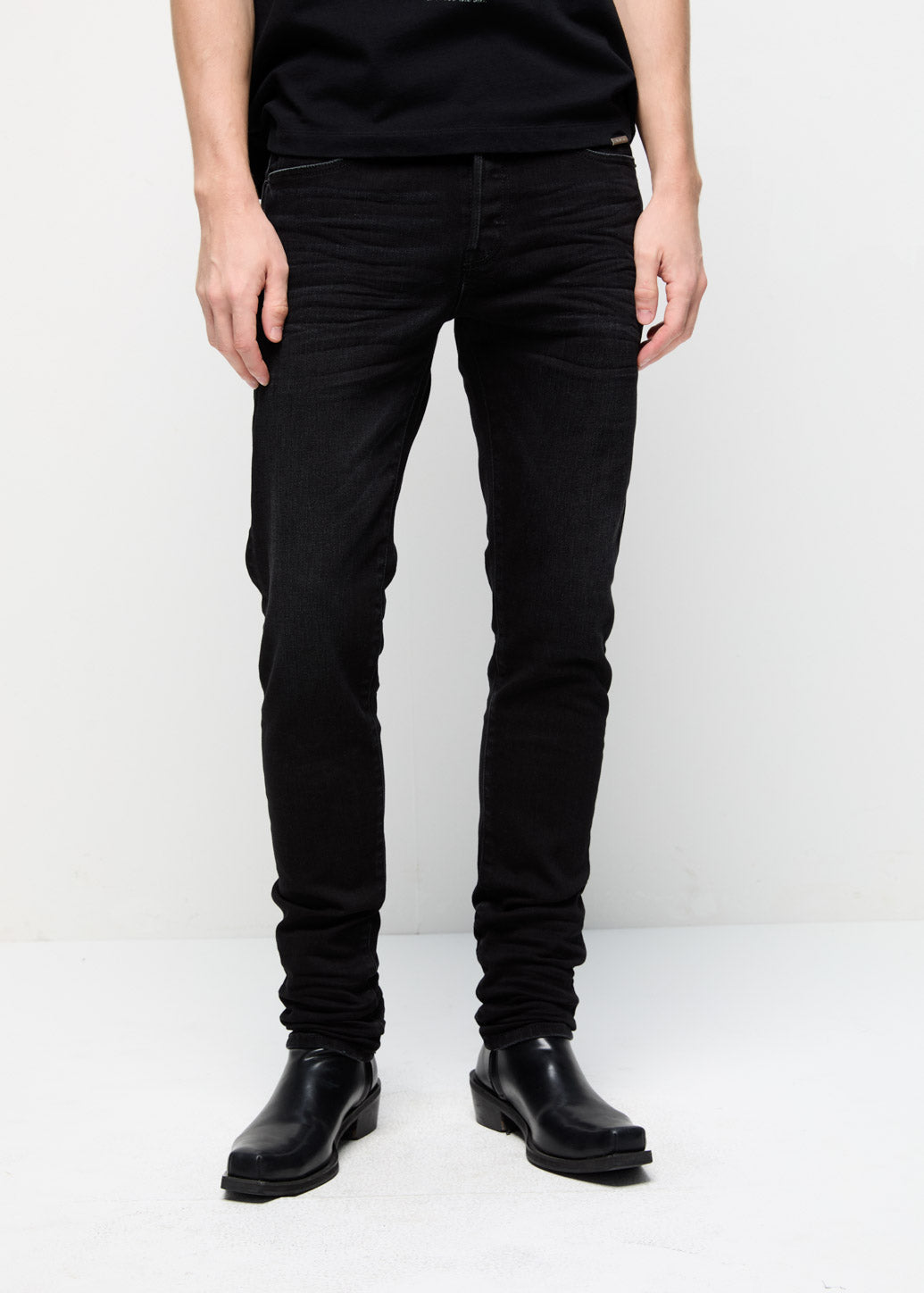 BLACK SUPER SKINNY JEANS