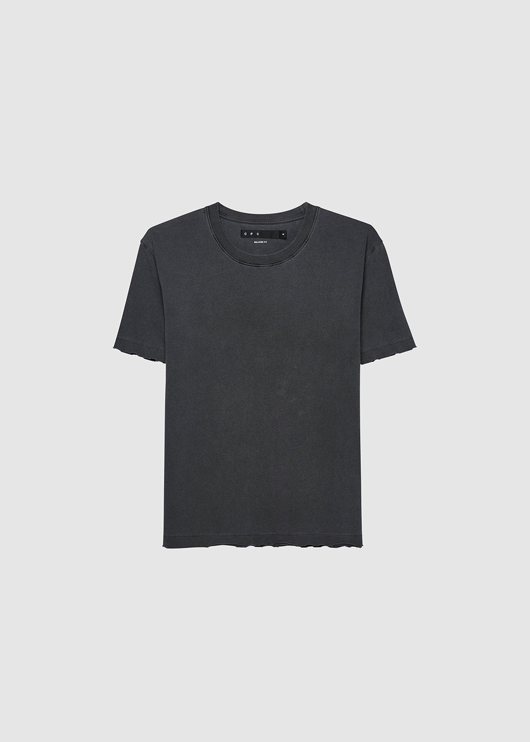 GREY WASHED TEE