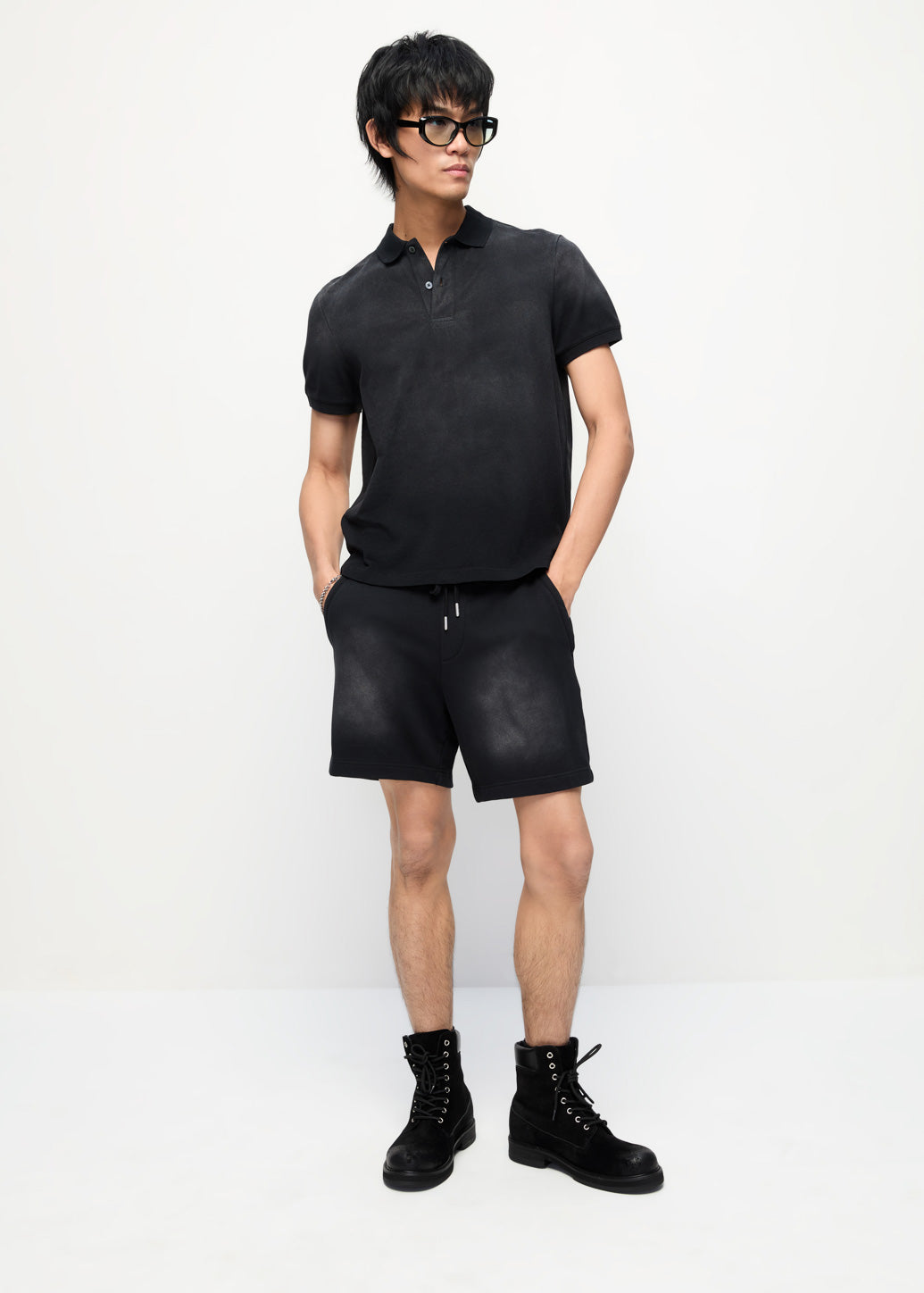 SUN-FADED SWEAT SHORTS