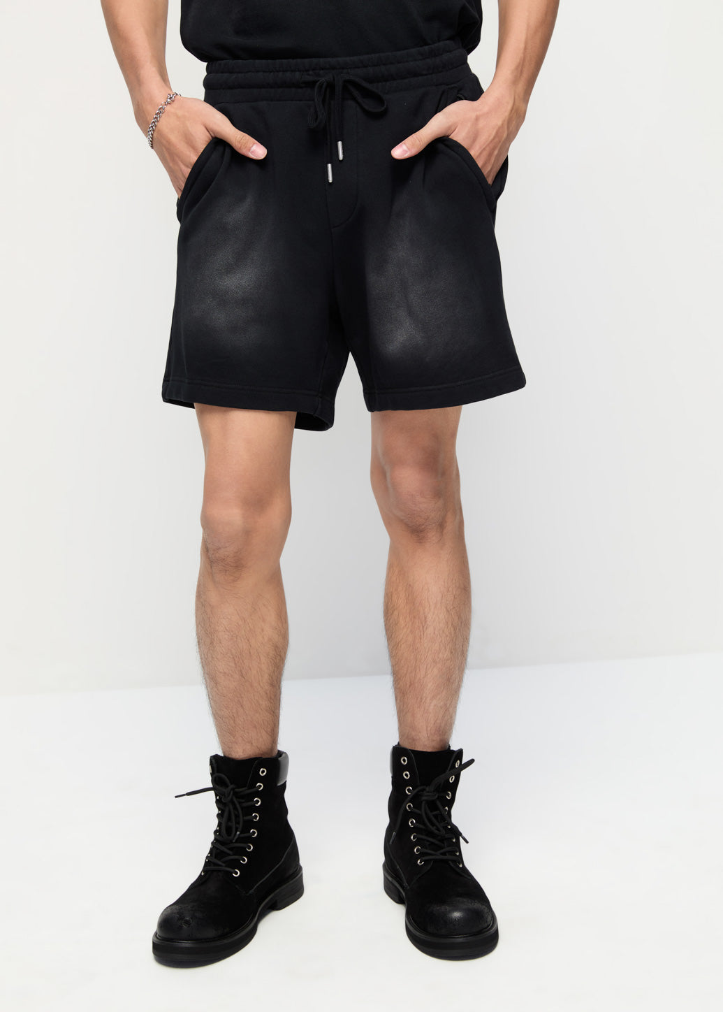 SUN-FADED SWEAT SHORTS