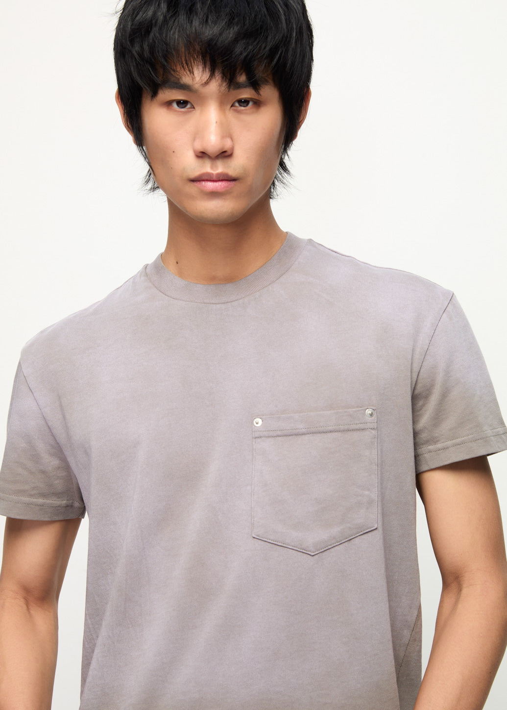 SUN-FADED CREW NECK TEE