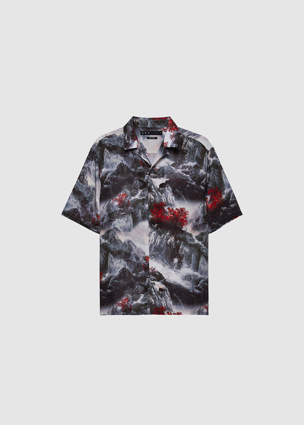 ORIENTAL REBELLION PRINTED SHIRT Black / XL