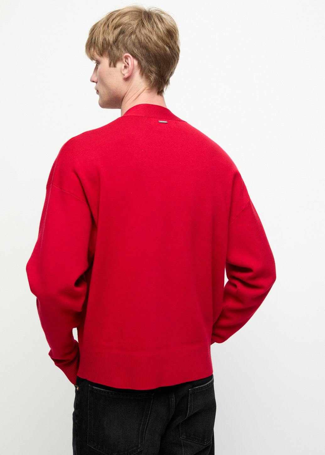 ORIENTAL REBELLION CARDIGAN Red / XL