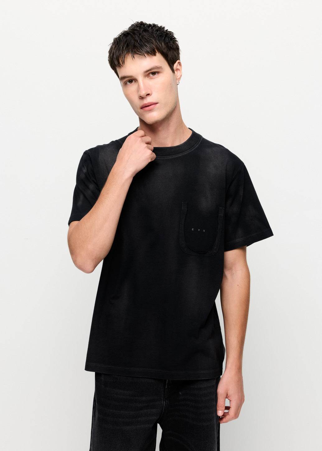 WASHED POCKET TEE