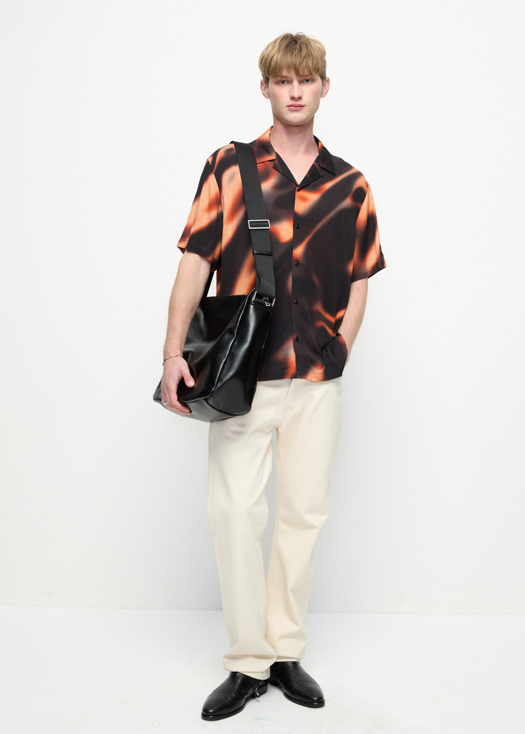 ABSTRACT PRINTED SHIRT