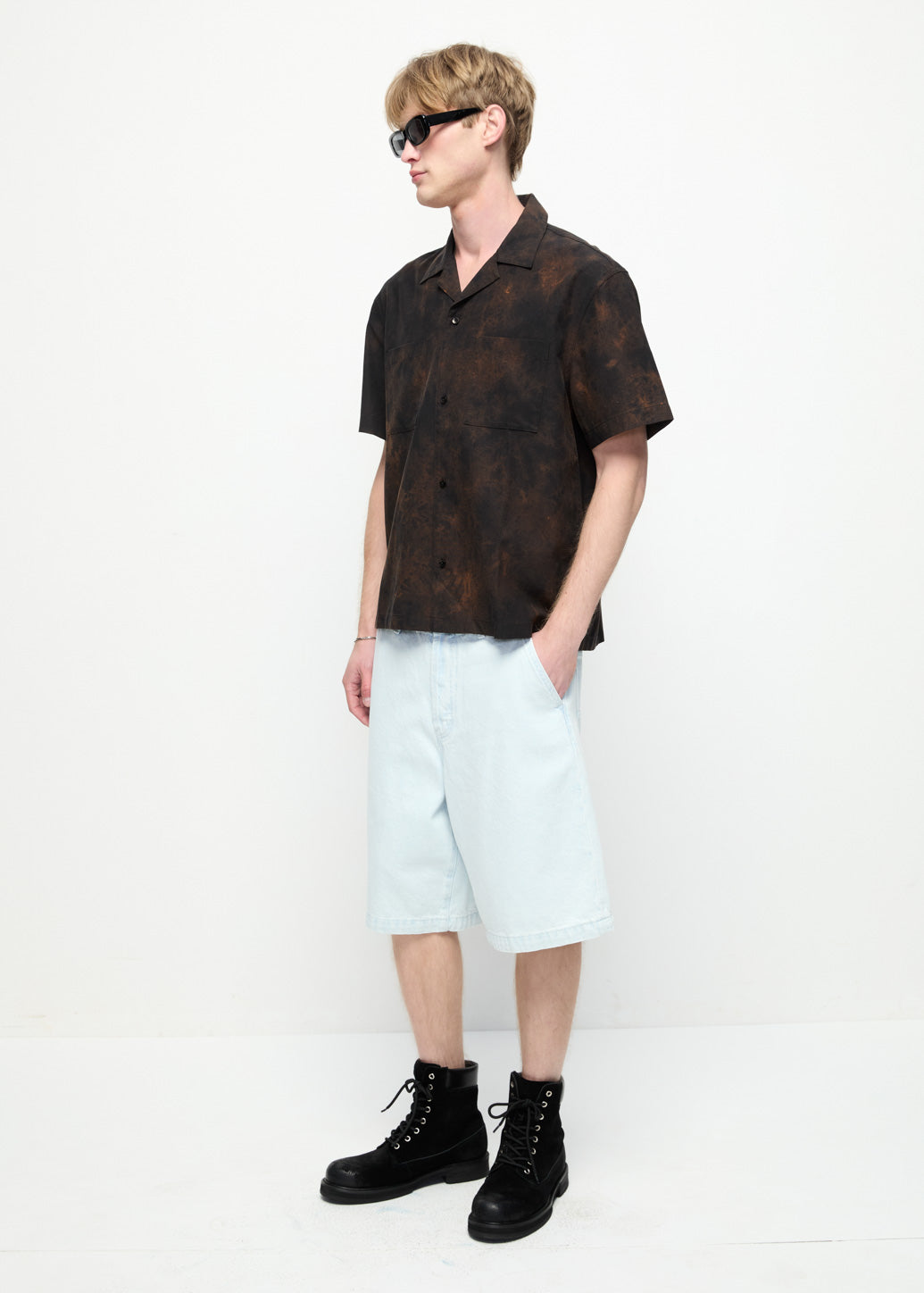 PIPED DOUBLE-POCKET SHIRT
