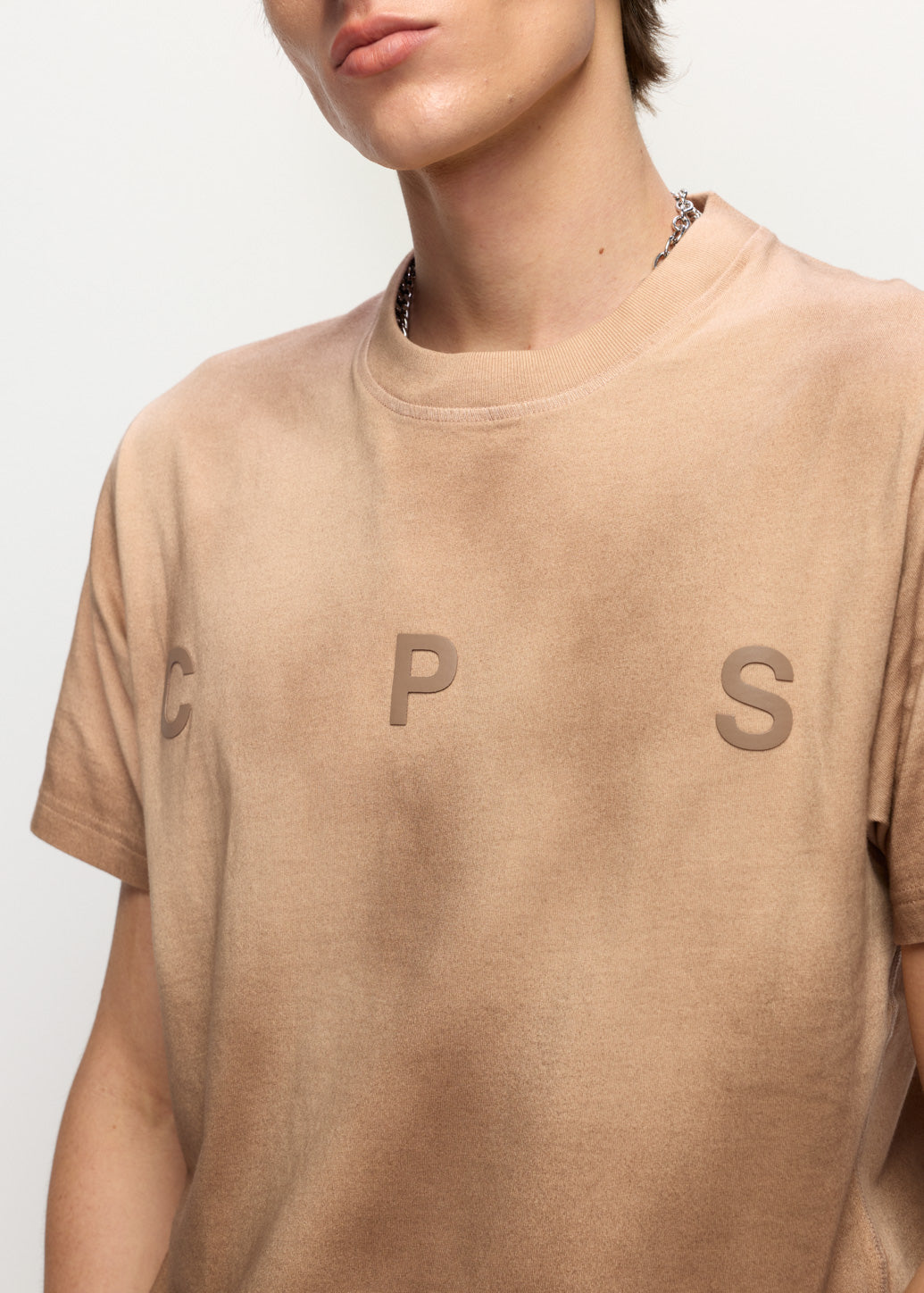 C P S GRAPHIC WASHED TEE