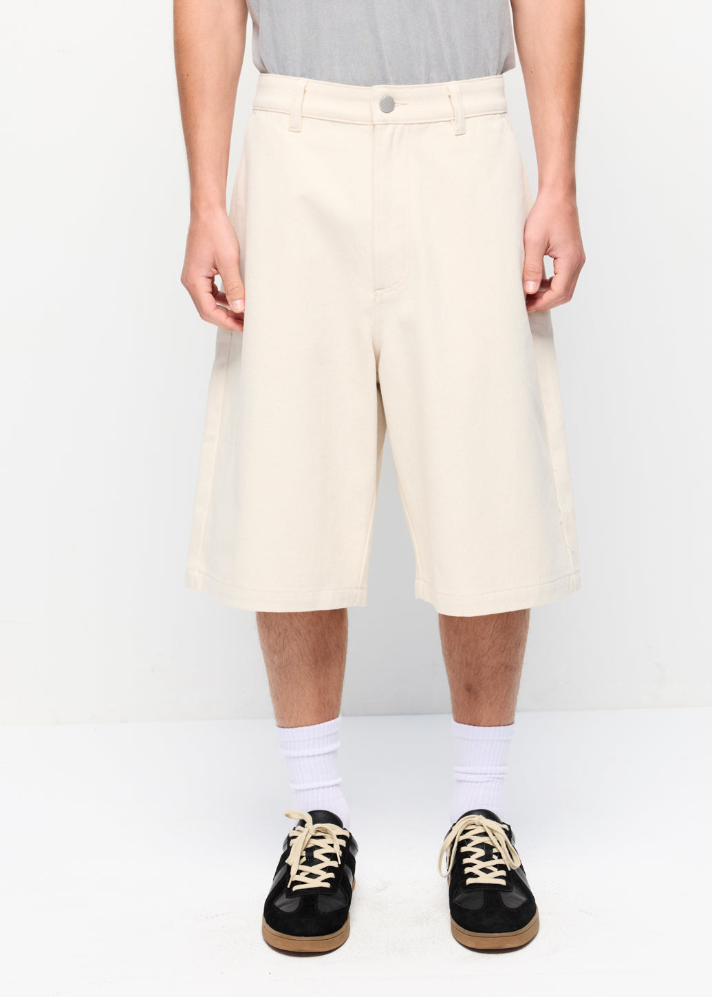LOOSE FIT COTTON SHORTS