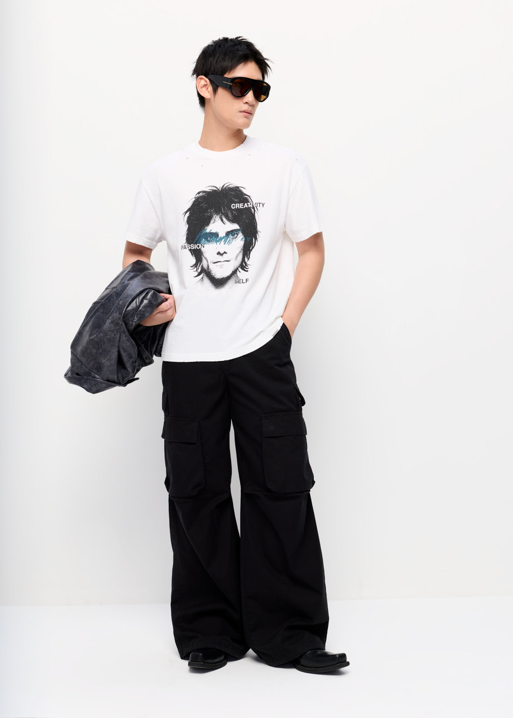 DOUBLE POCKET CARGO PANTS