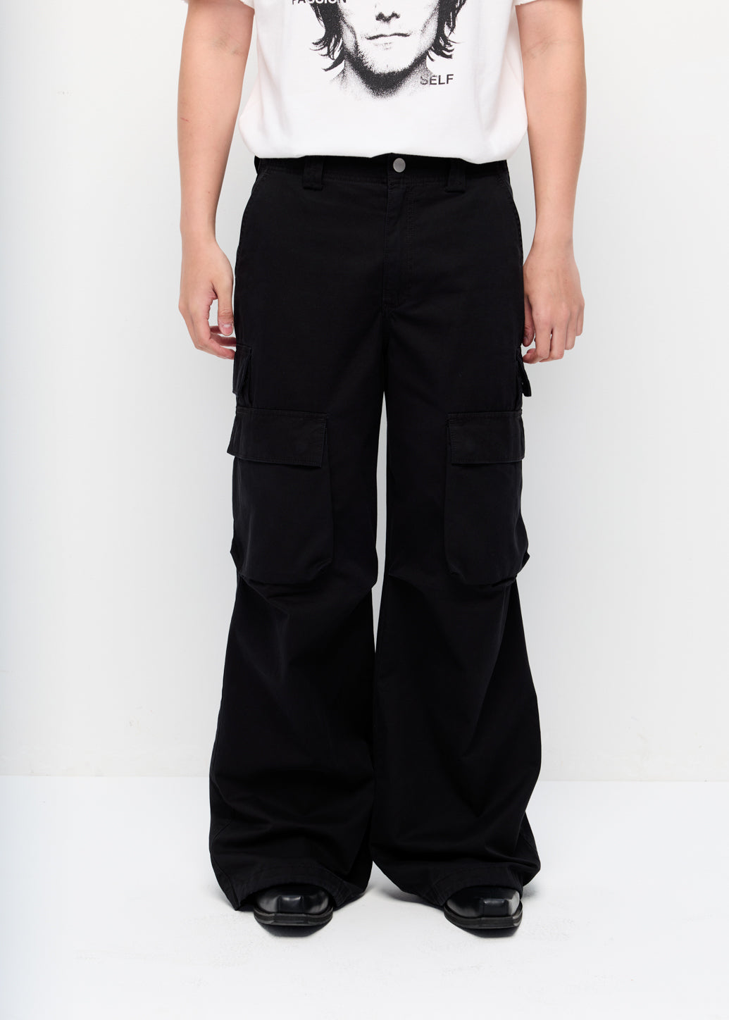 DOUBLE POCKET CARGO PANTS