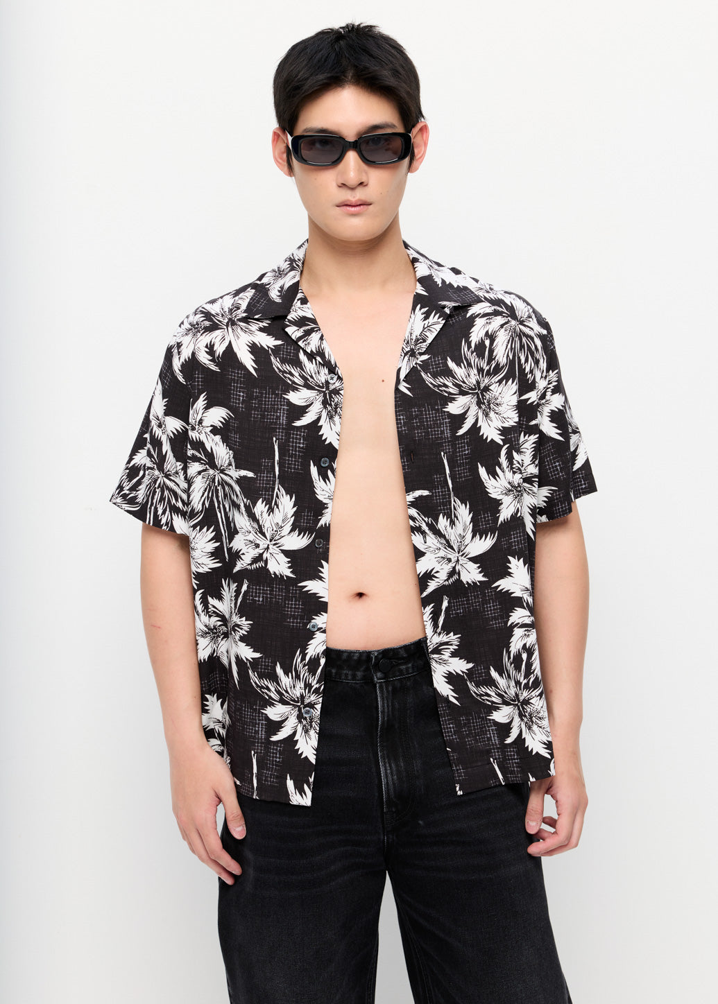 PALM TREE TROPICAL SHIRT