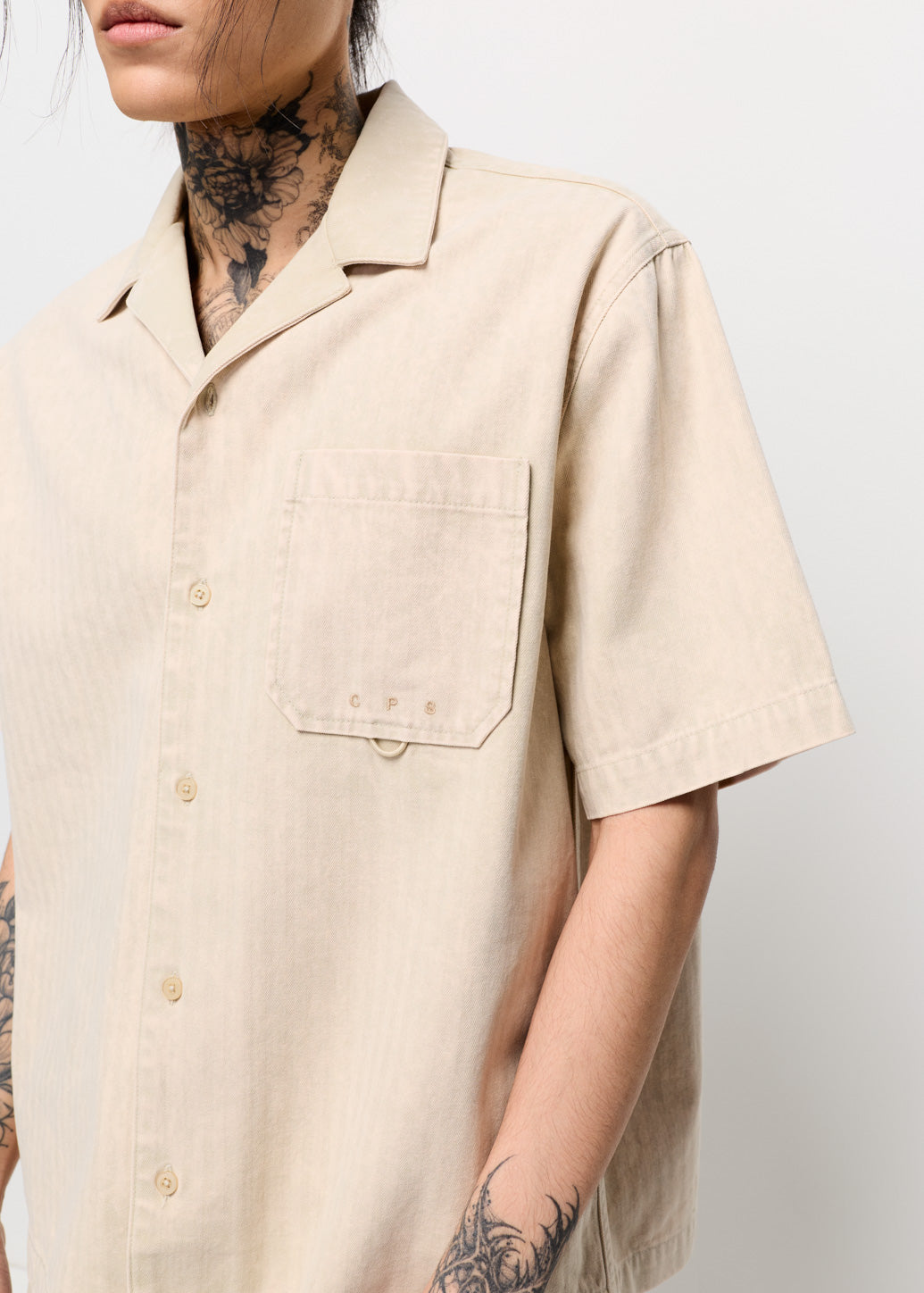 LOGO PRINTED RELAXED-FIT SHIRT