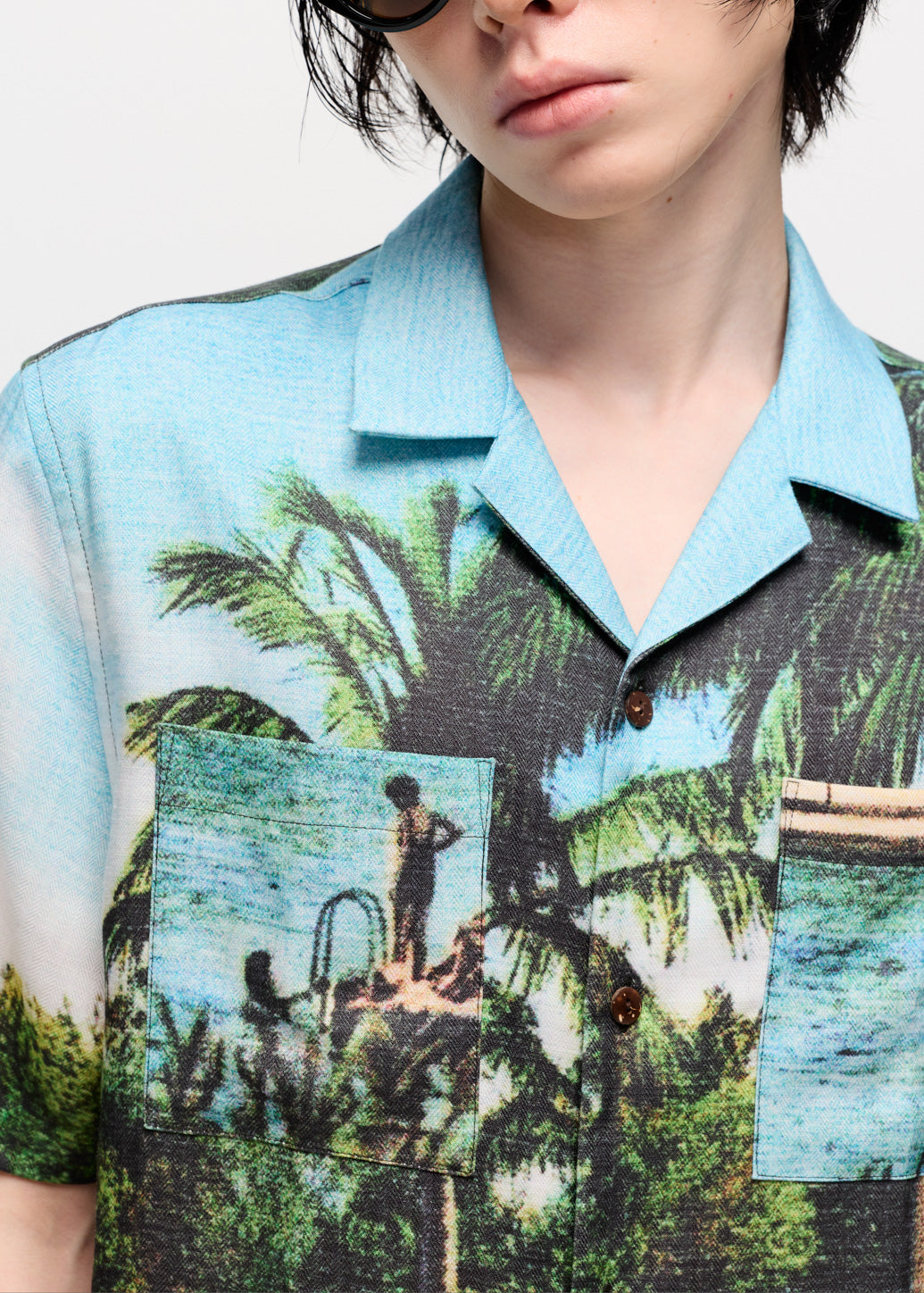 PRINTED RESORT SHIRT