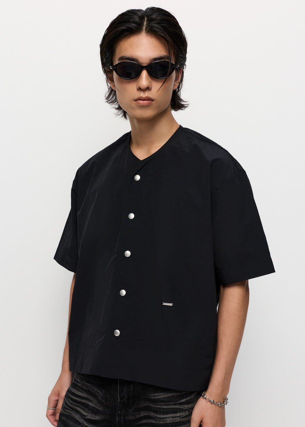 CREW NECK BASEBALL SHIRT