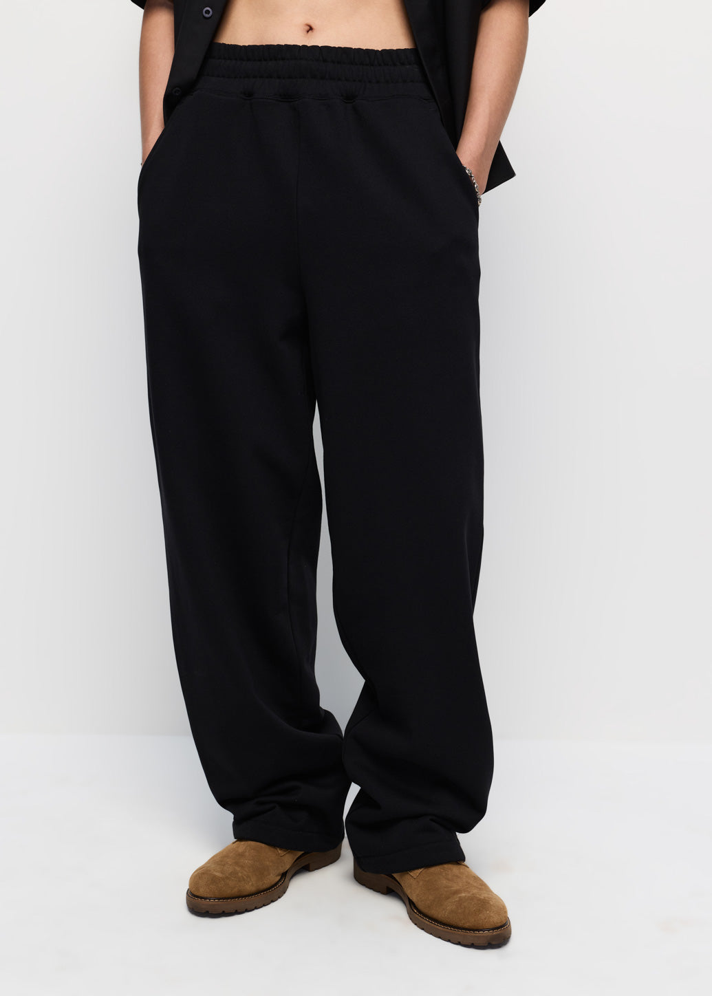 WIDE LEG SWEATPANTS