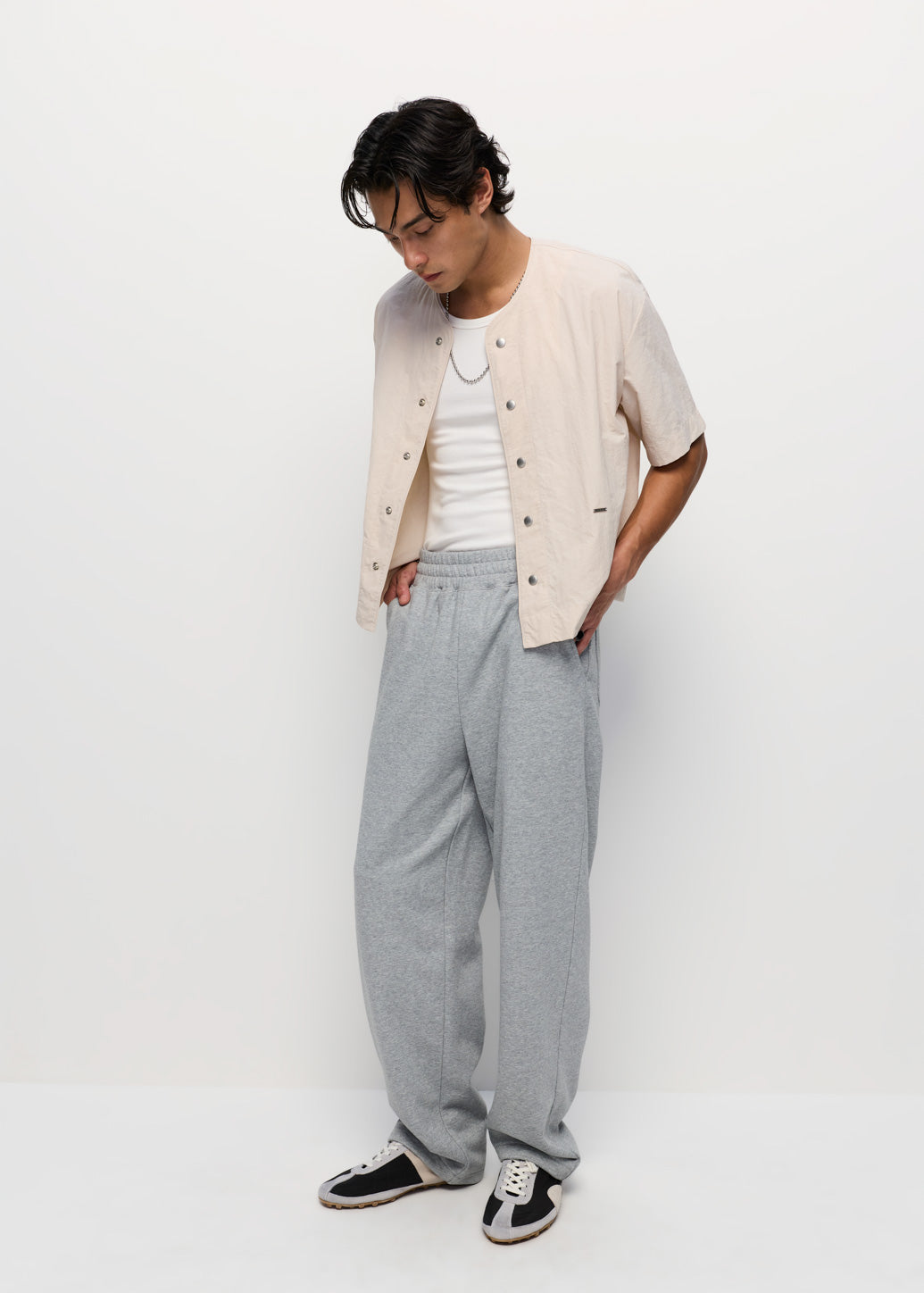 WIDE LEG SWEATPANTS
