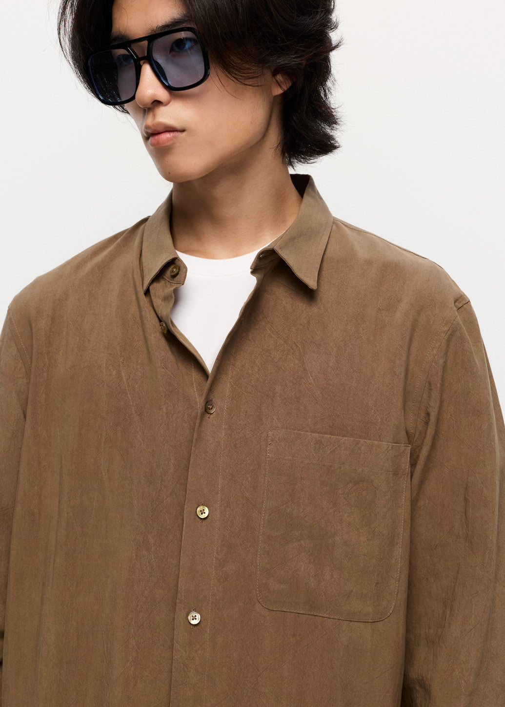LONG SLEEVE OVER SHIRT