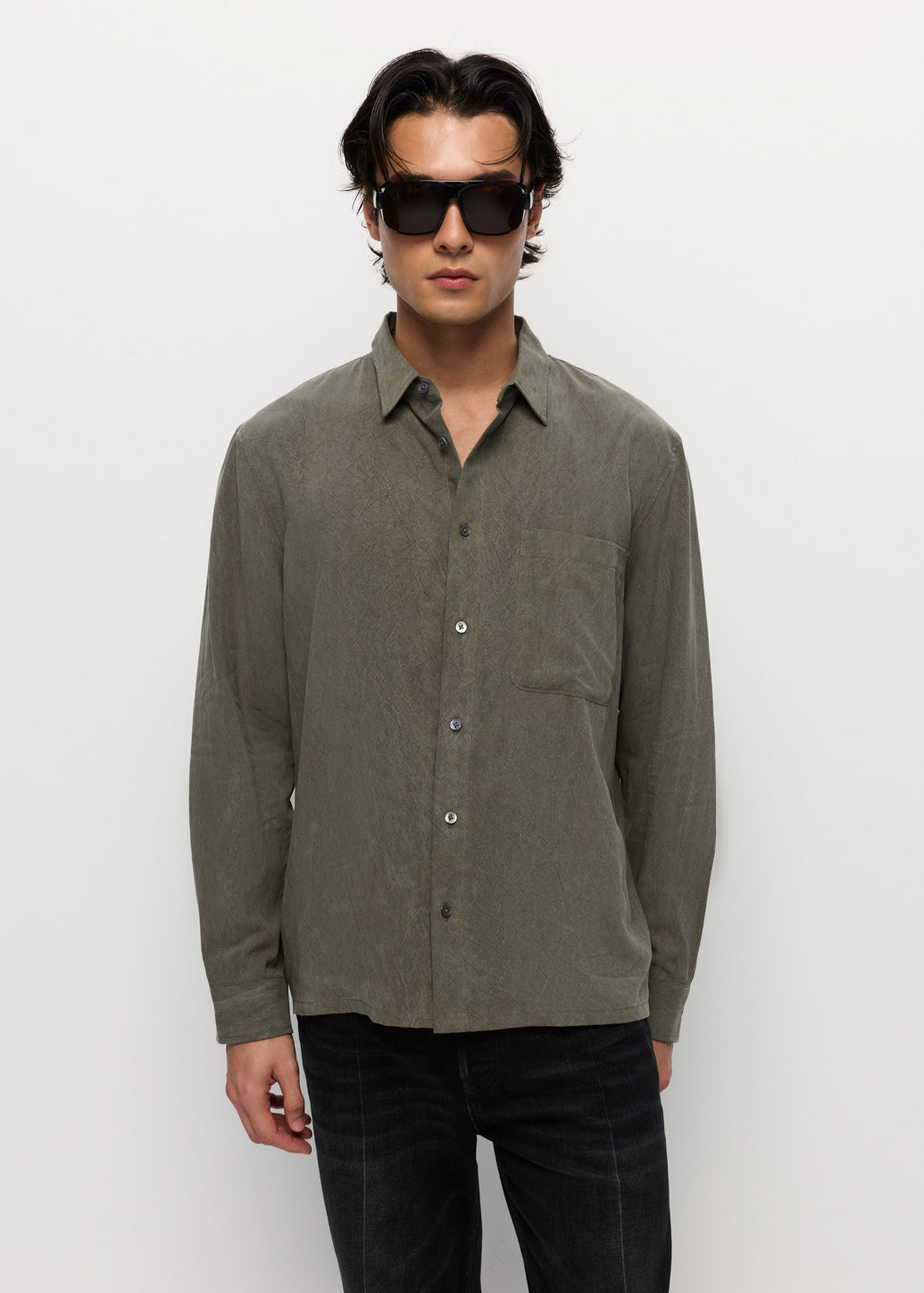 LONG SLEEVE OVER SHIRT