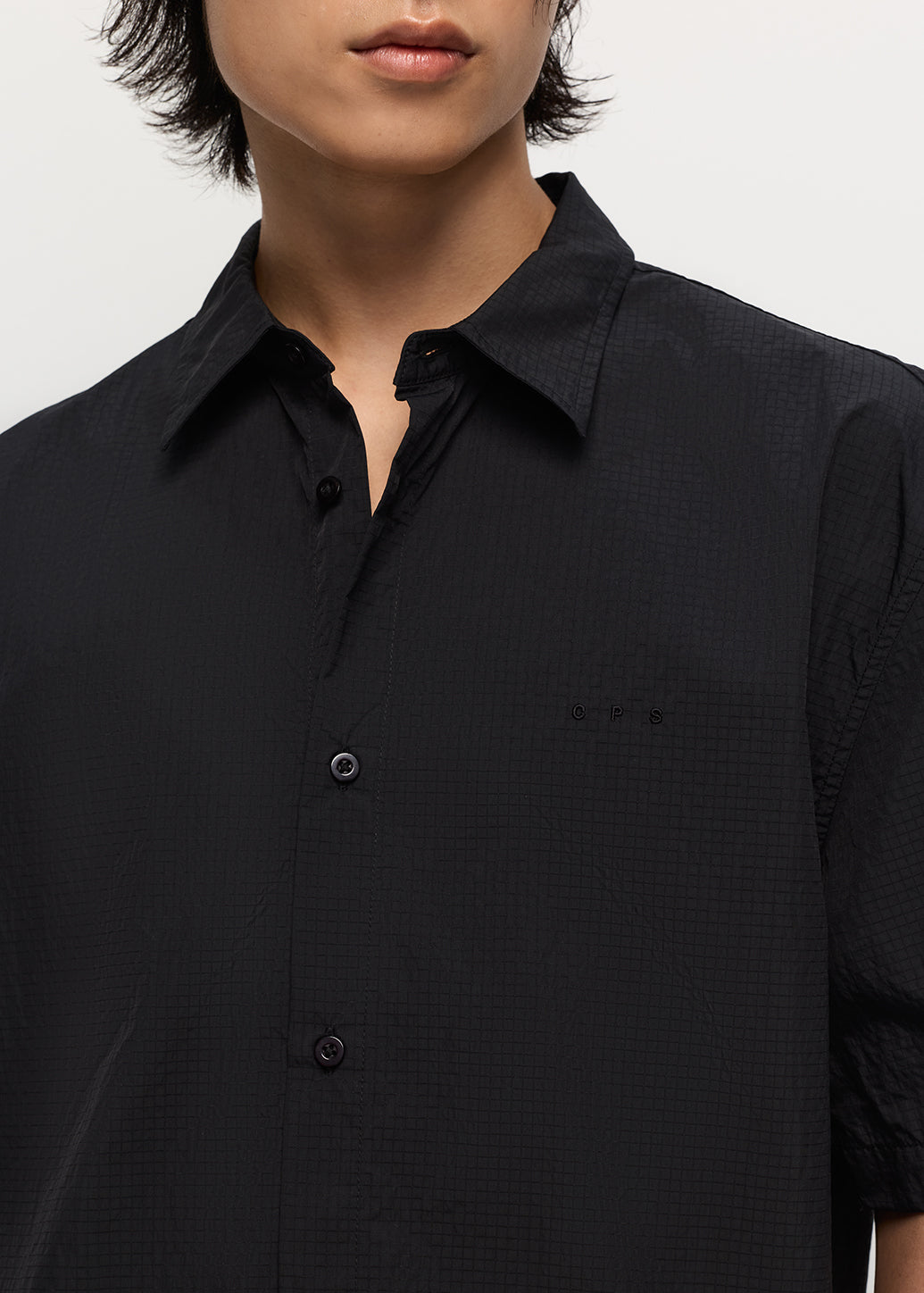 BLACK FADED SHIRT