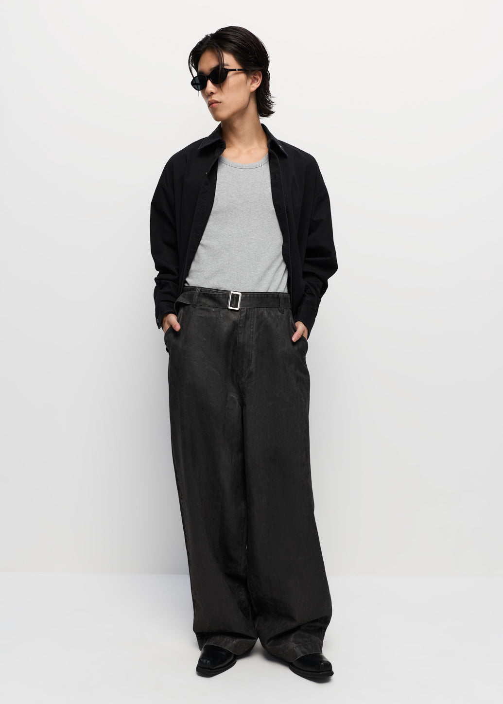 LOOSE FIT SLACK PANTS