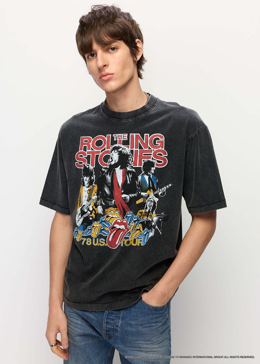 THE ROLLING STONES GRAPHIC TEE