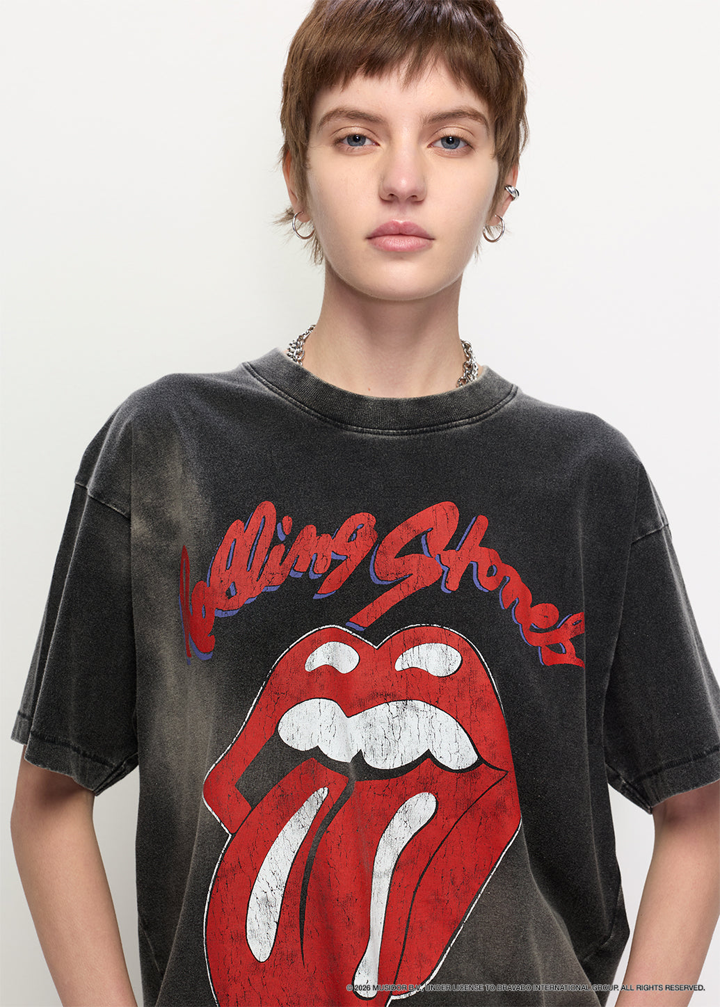 THE ROLLING STONES HOT LIPS GRAPHIC TEE
