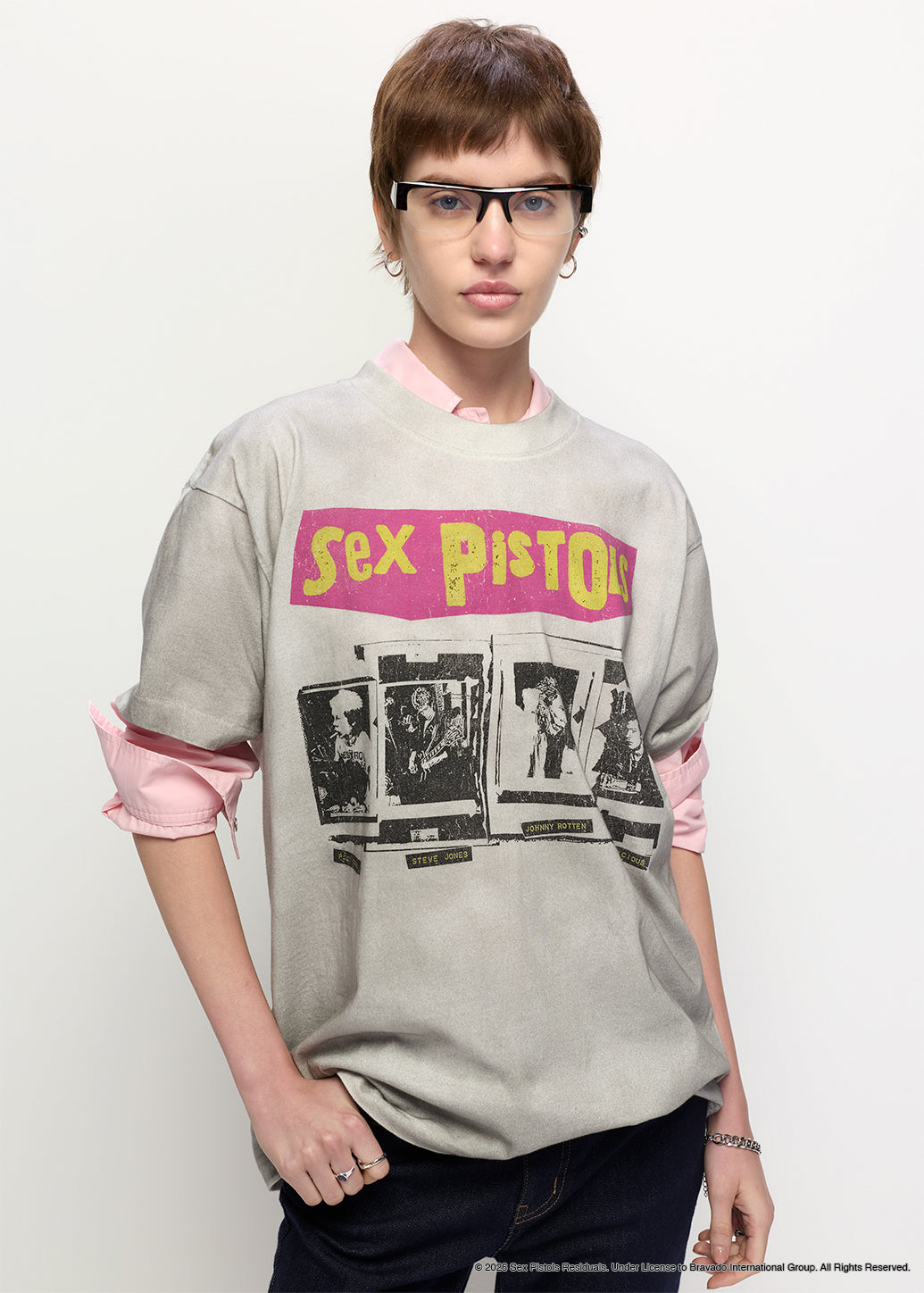 SEX PISTOLS WASHED GRAPHIC TEE