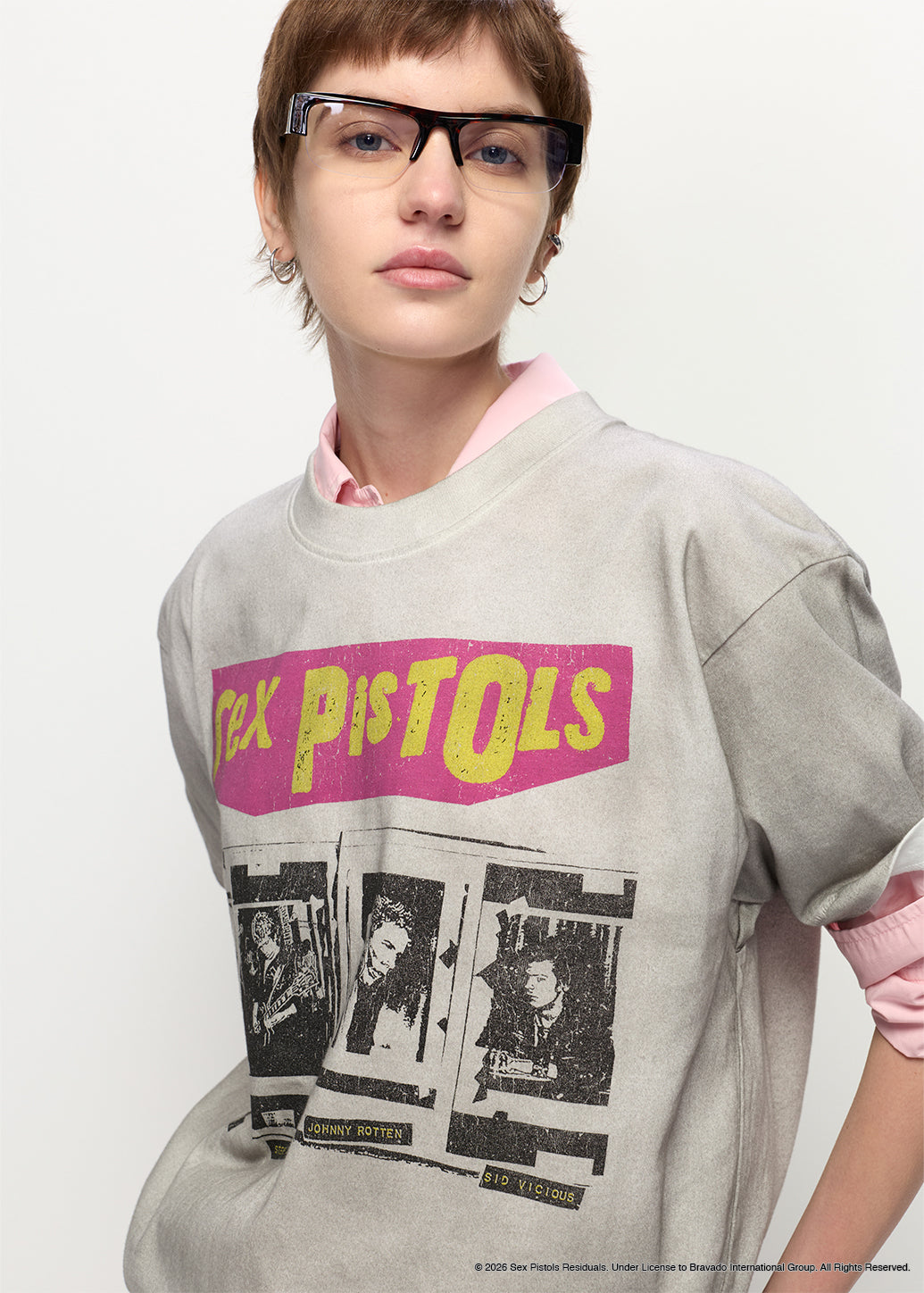 SEX PISTOLS WASHED GRAPHIC TEE