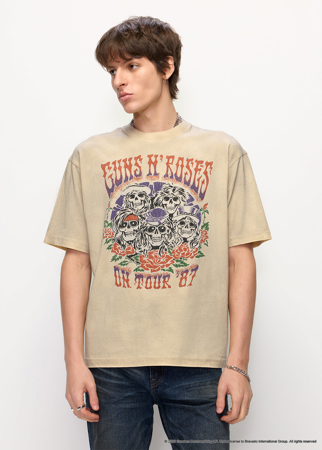 GUNS N' ROSES VINTAGE TOUR BAND TEE