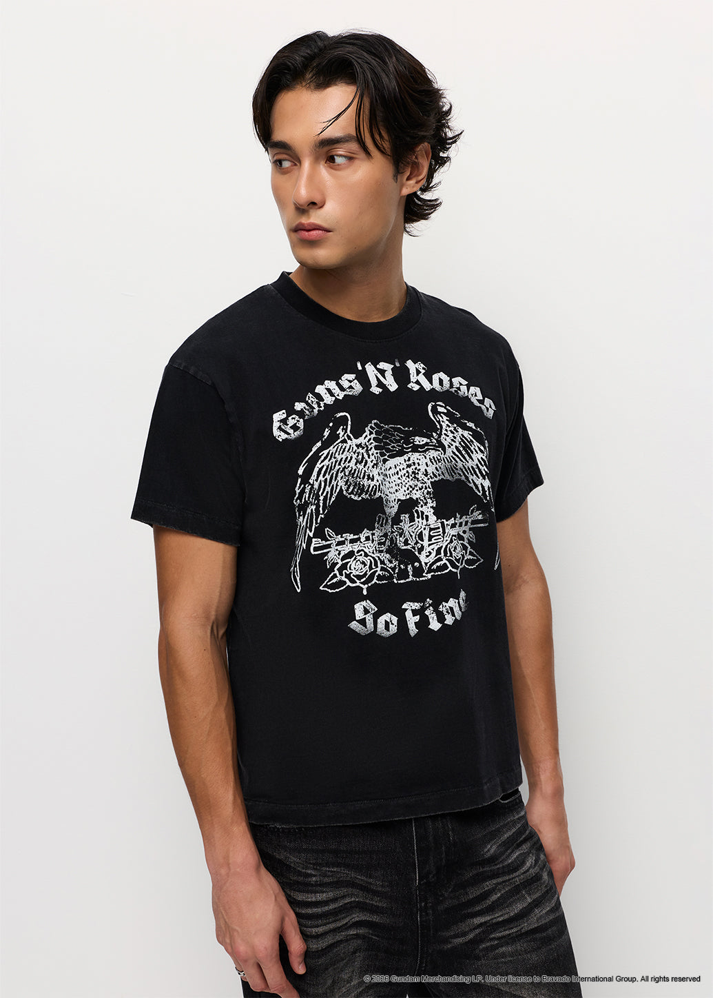 GUNS N' ROSES EAGLE GRAPHIC BAND TEE