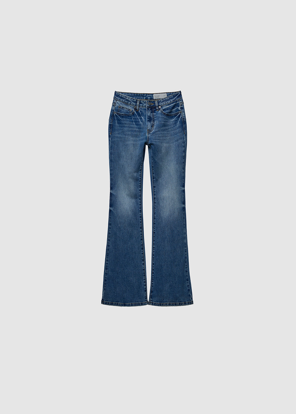 LOW-RISE FLARE JEANS Blue / 29