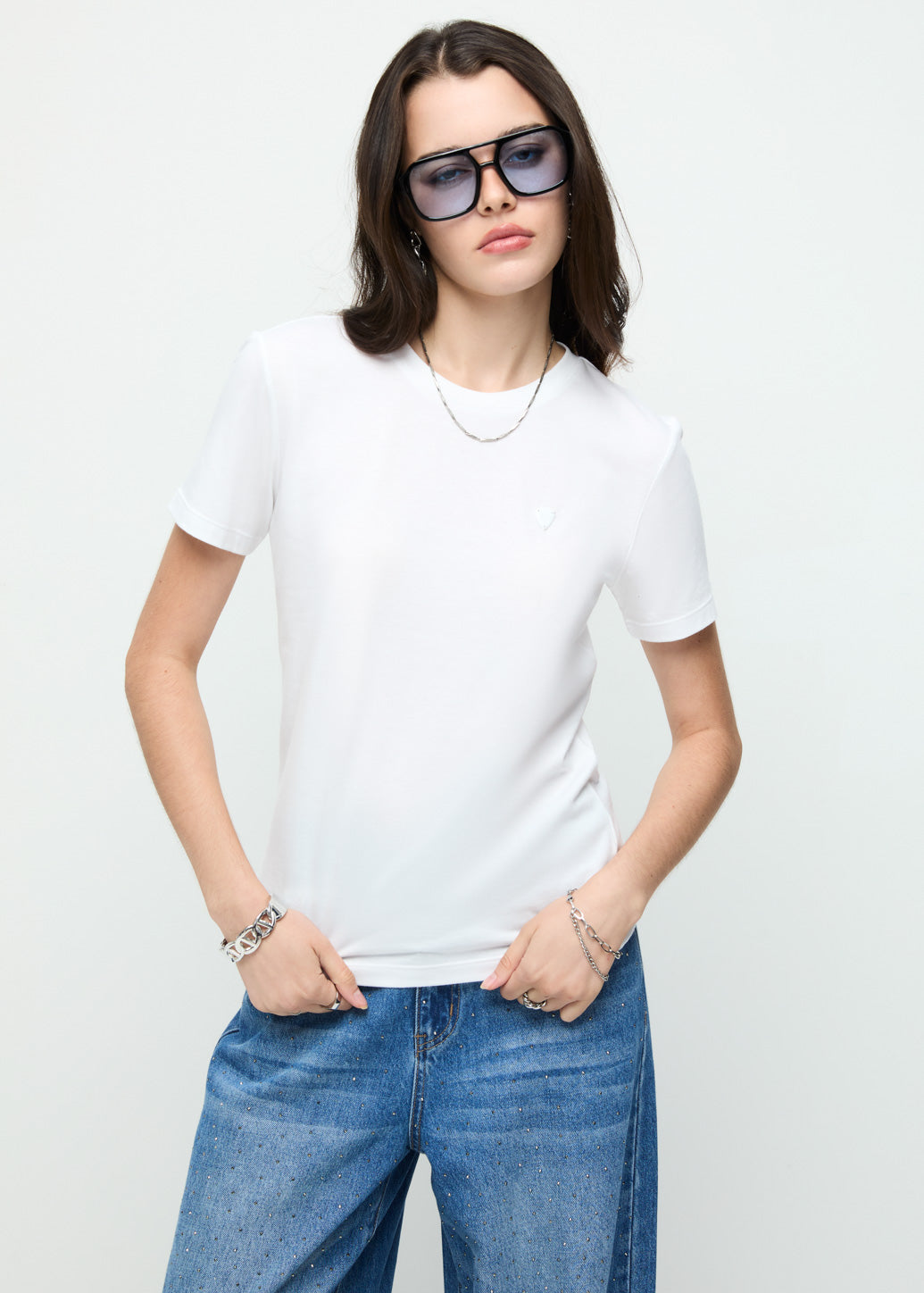 SIGNATURE O-NECK TEE